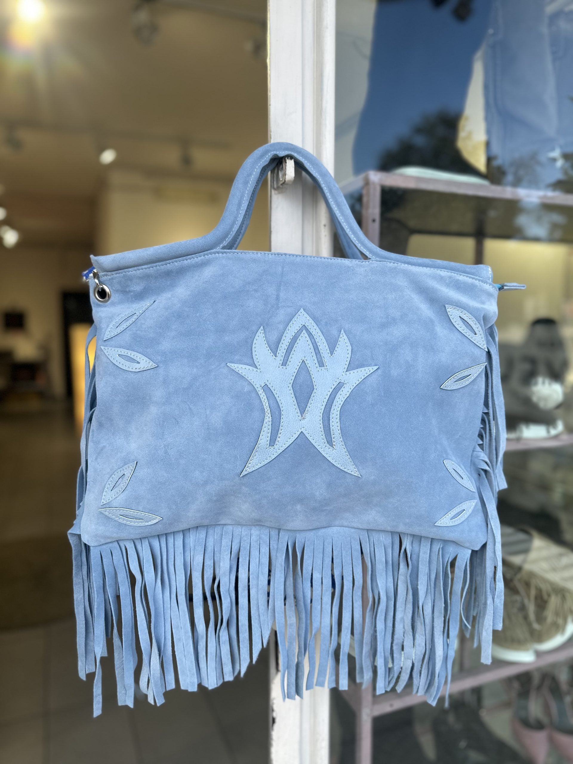 Jumbo Santhoo bag cam turquoise
