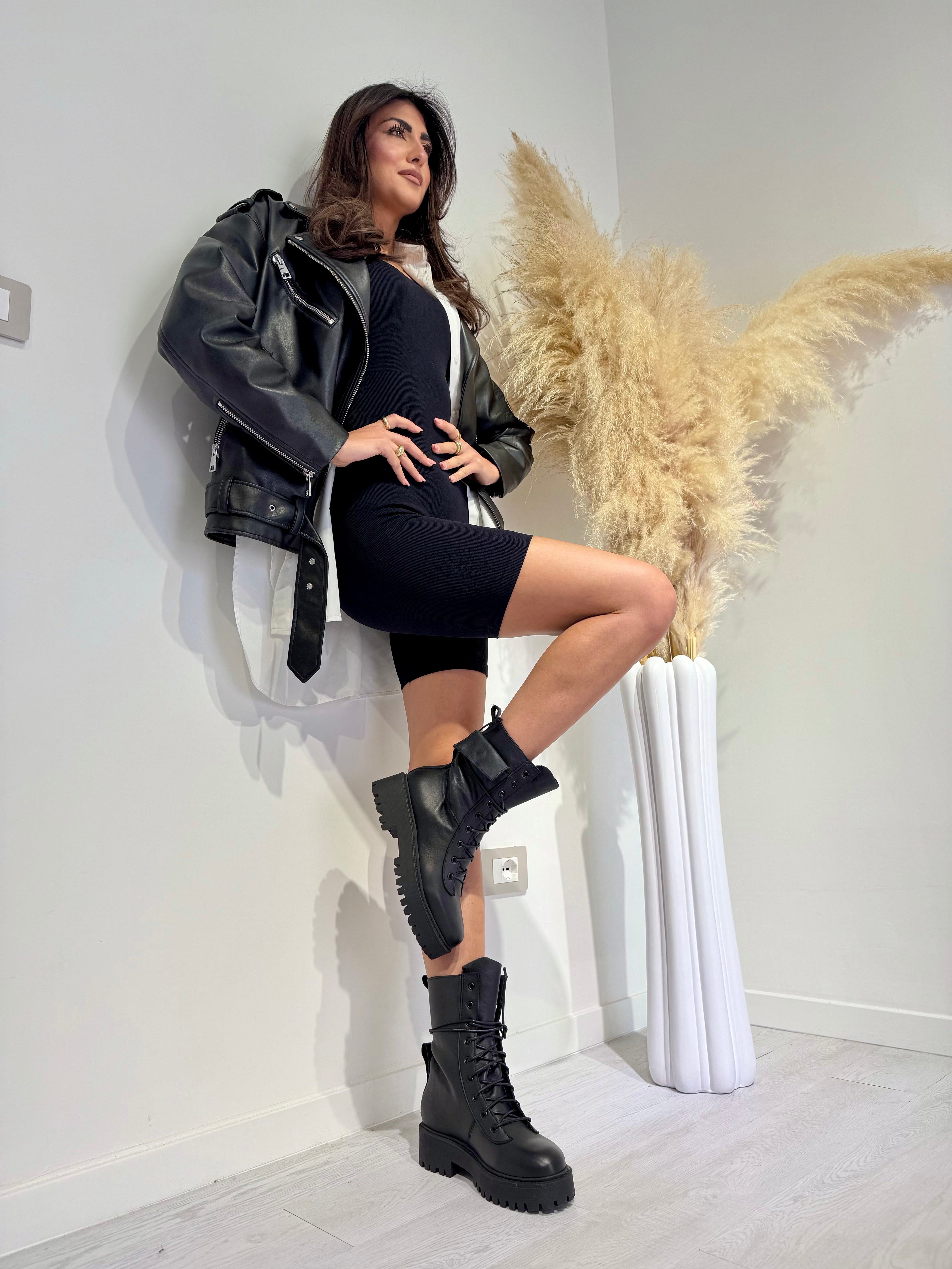 Ginny mini pelle nero