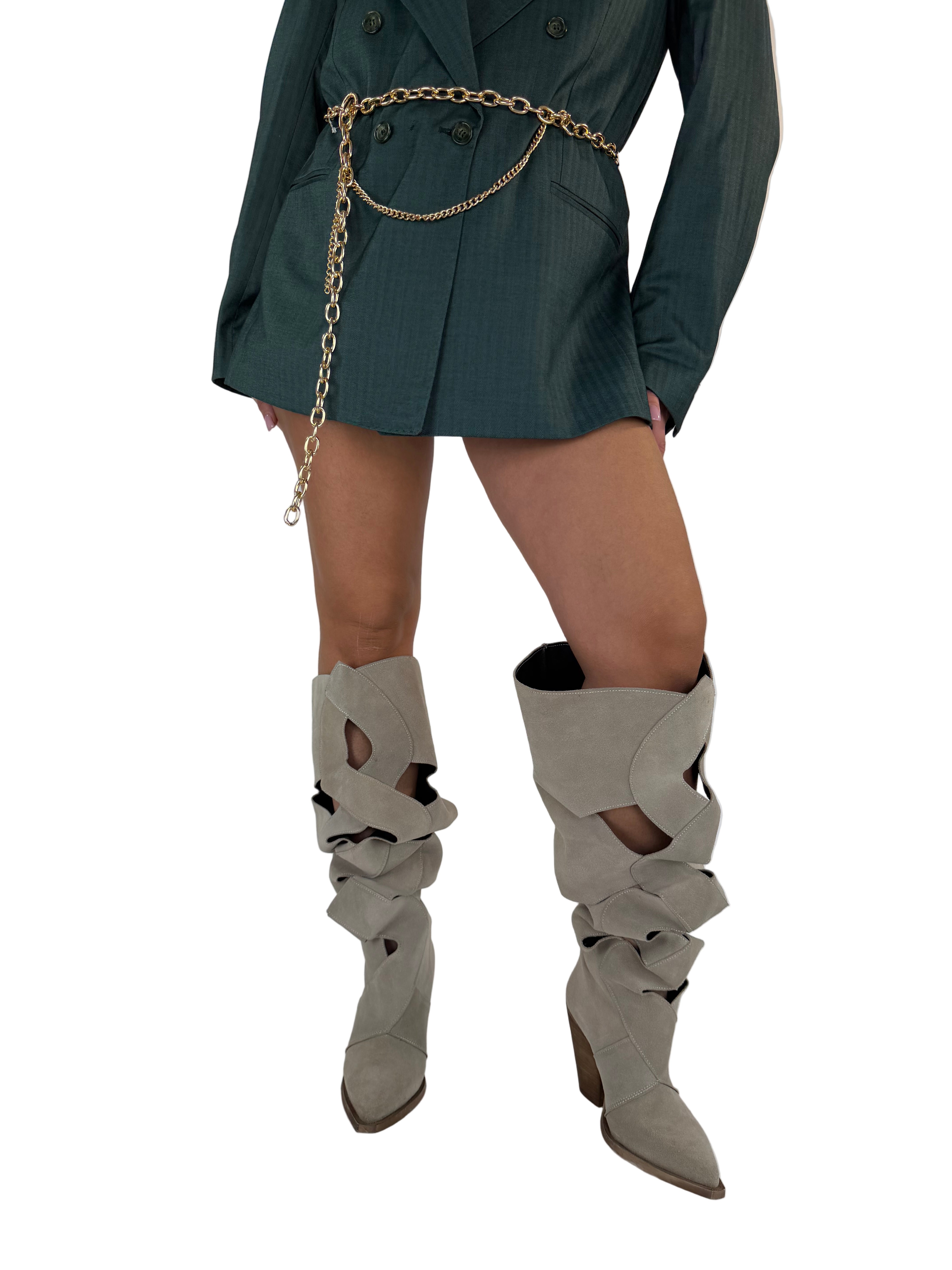 Intreccio cam beige over