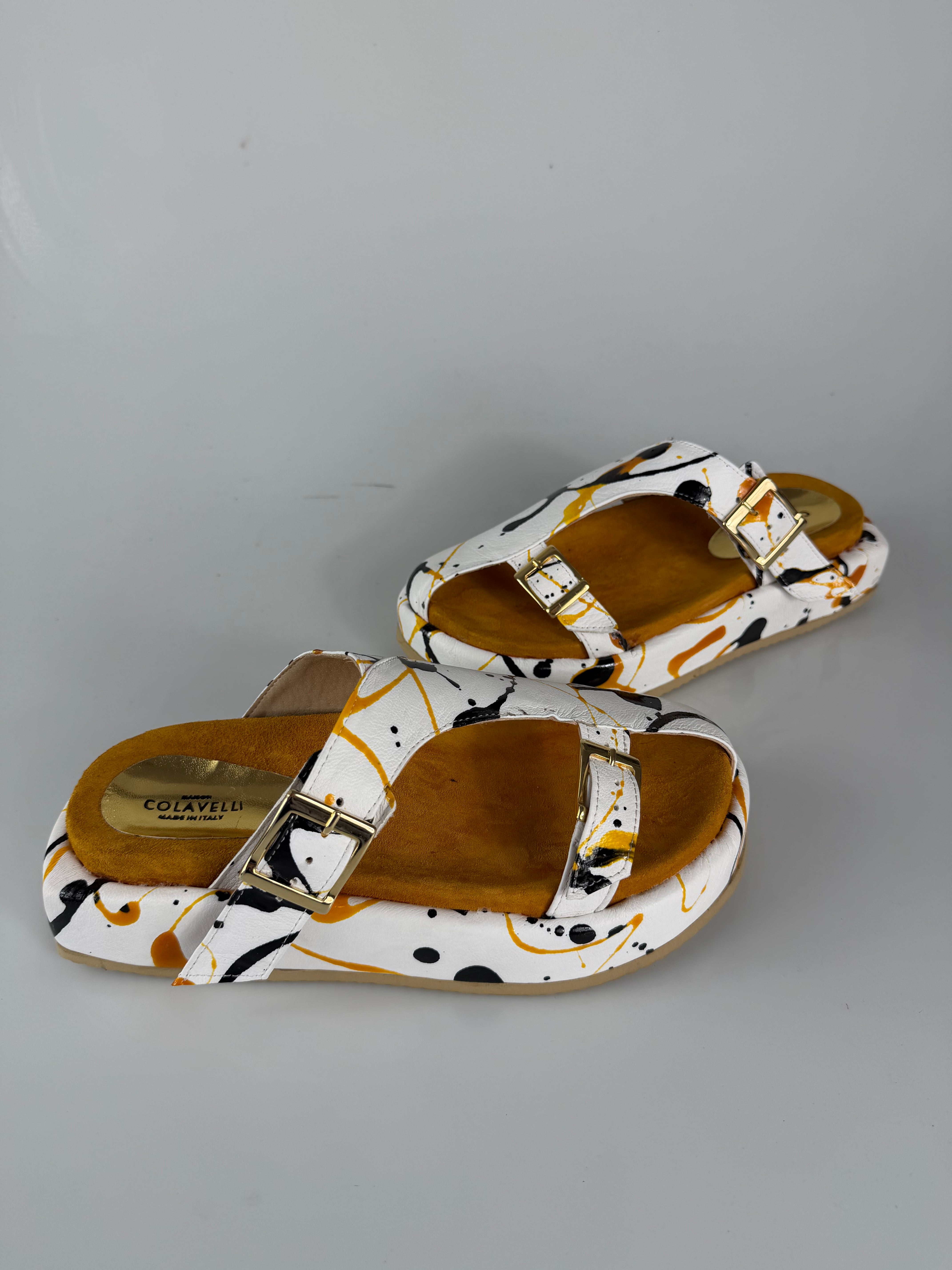 Armonia birkin pelle bianco splash