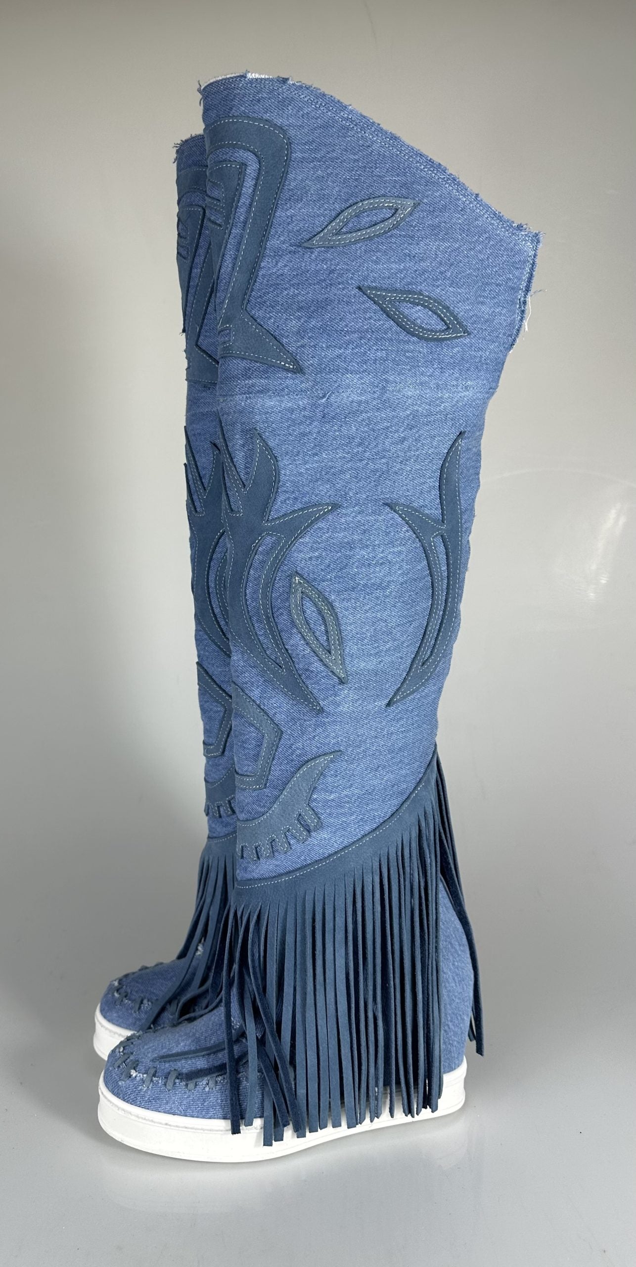 Santhoo jeans / cam turchese