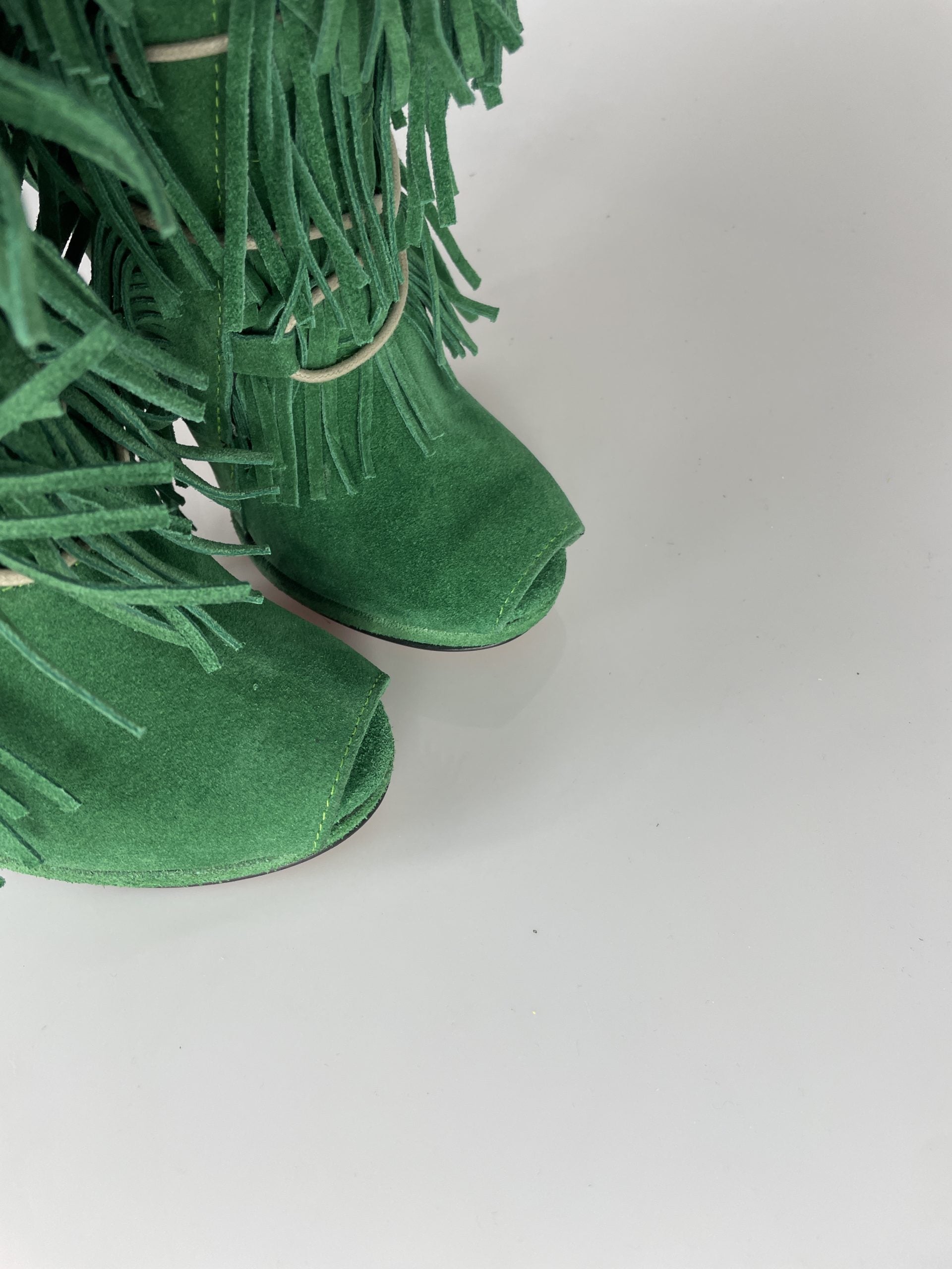 Emma love green suede