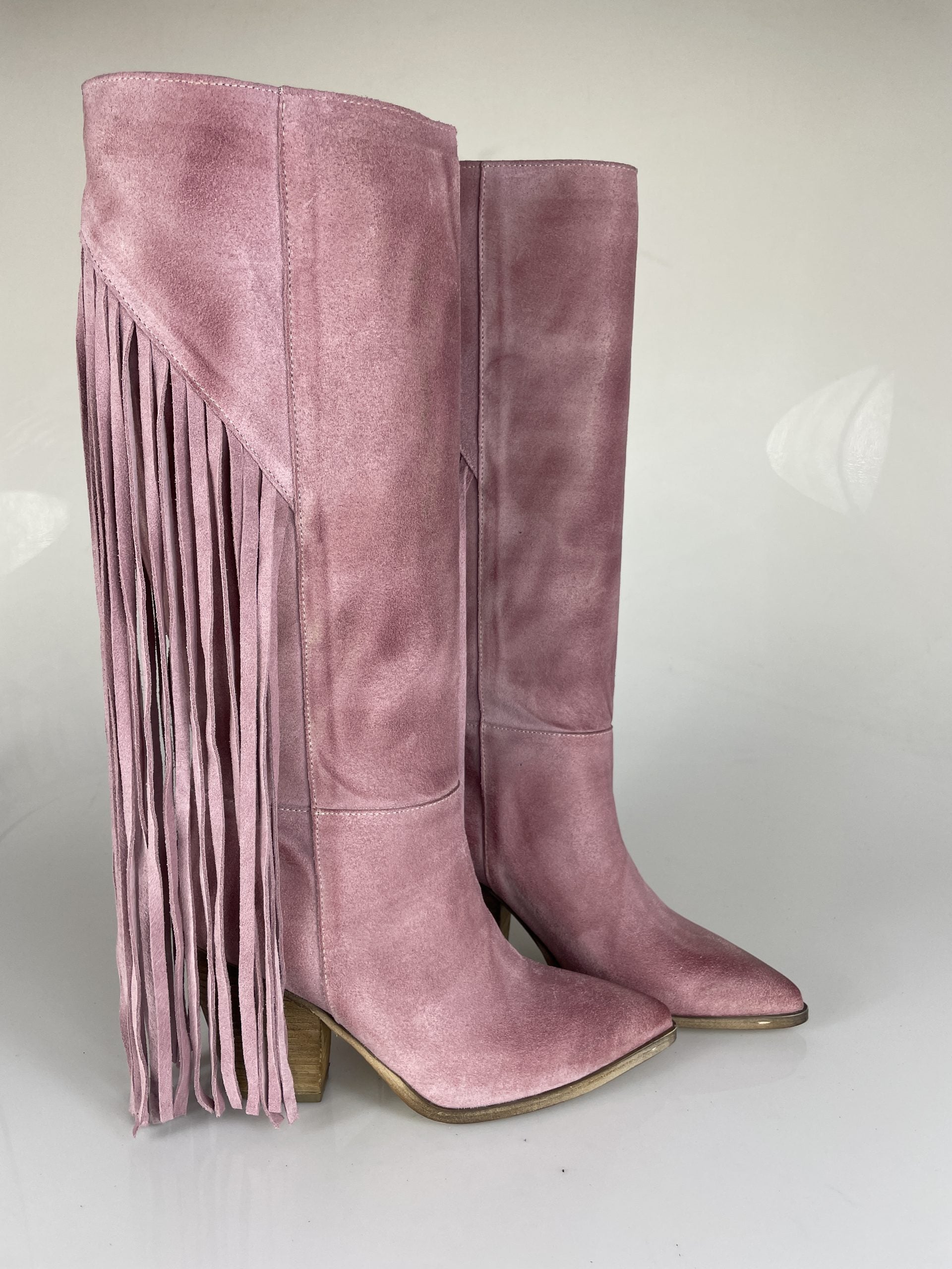 Camperos Cesare pink suede