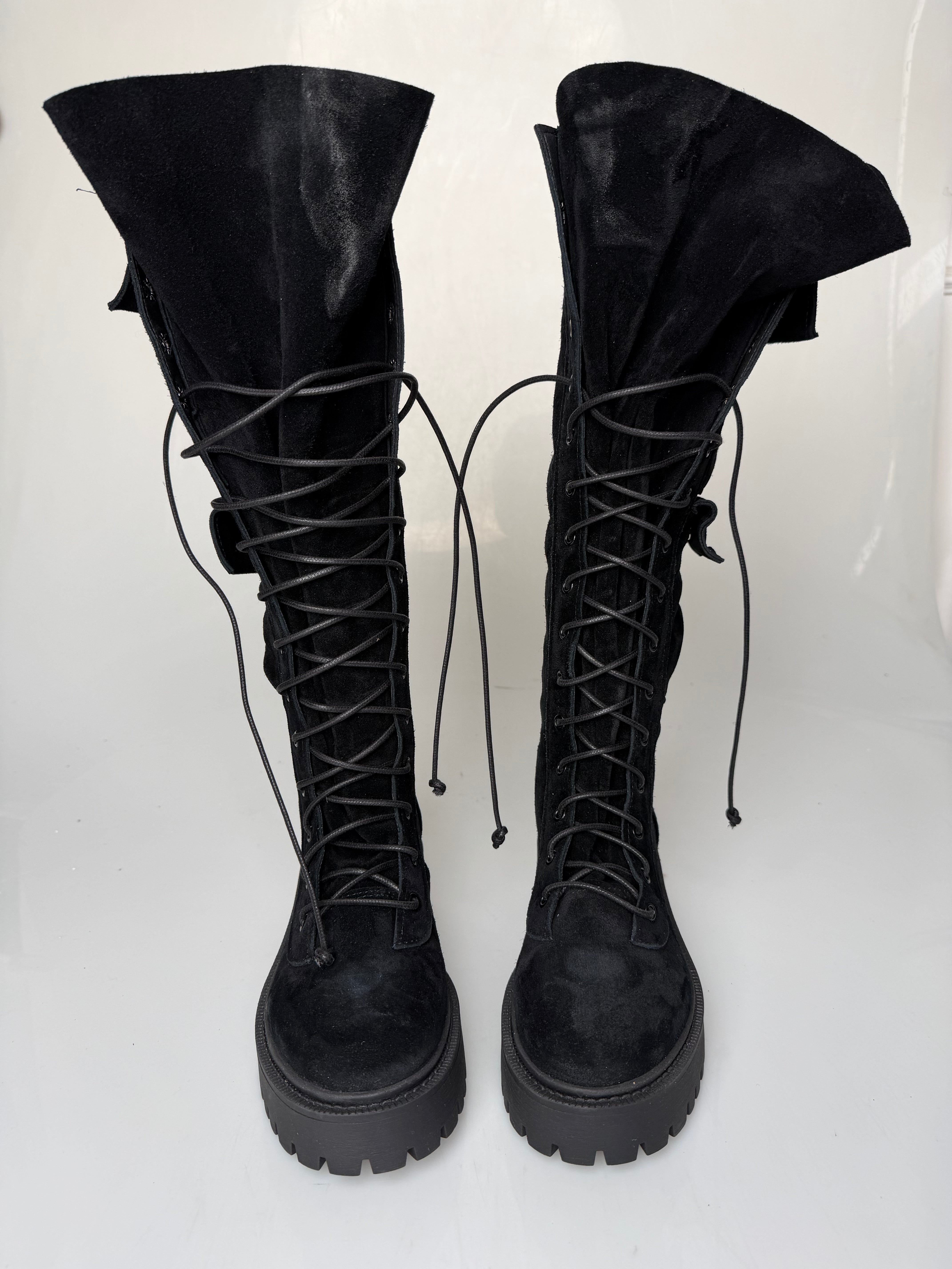 Anfibio ginny al ginocchio cam nero