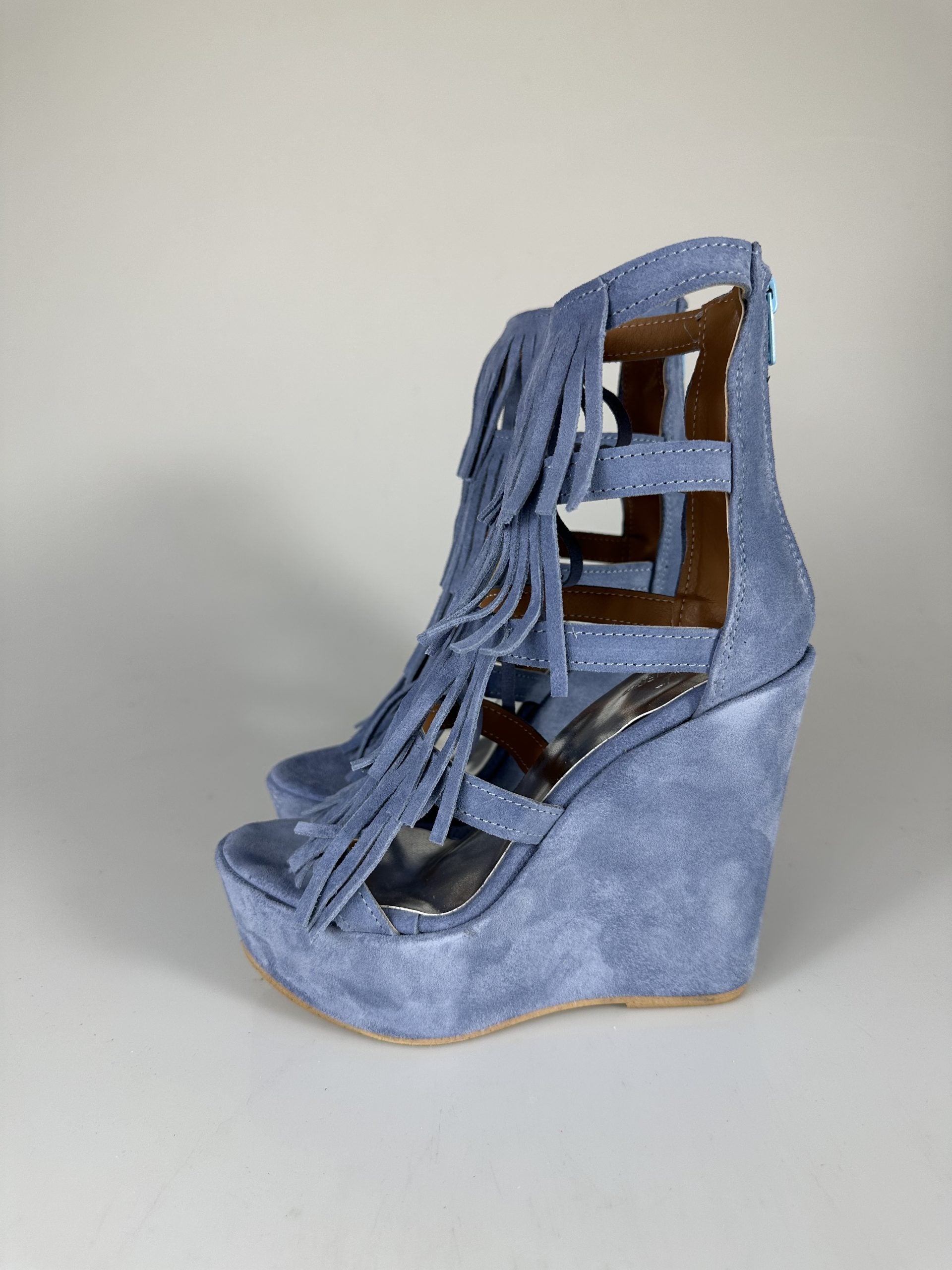 Carmensita Afrodita Ante Azul Claro