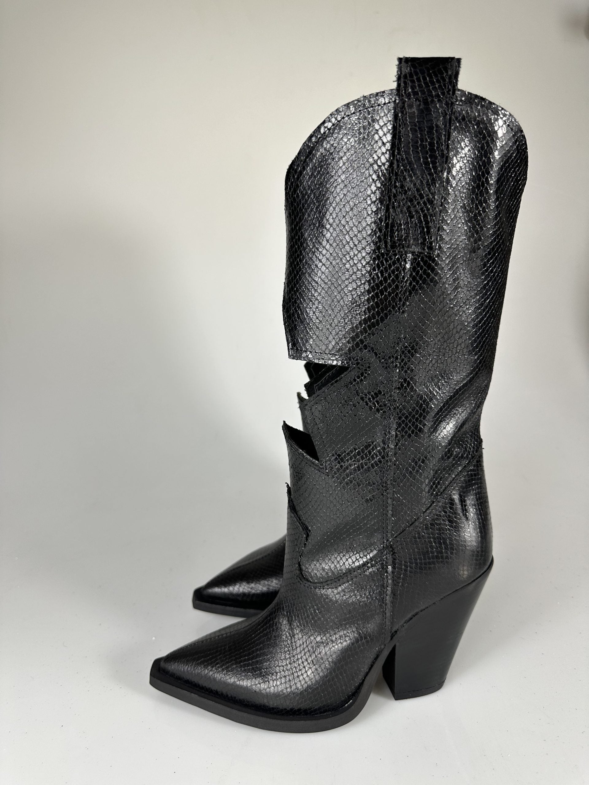 Gabriella star laminato nero