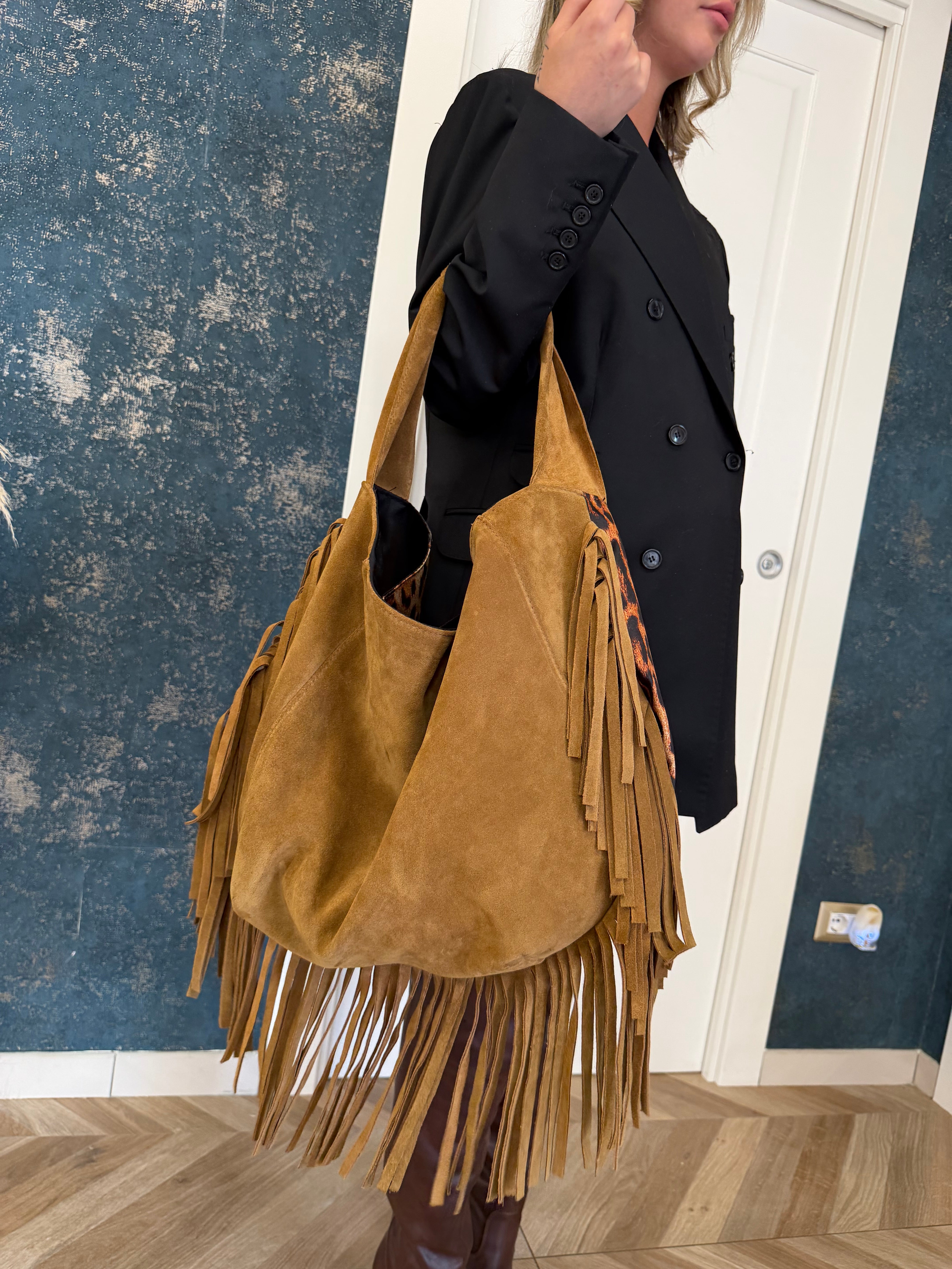 Jumbo bag mini cam black
