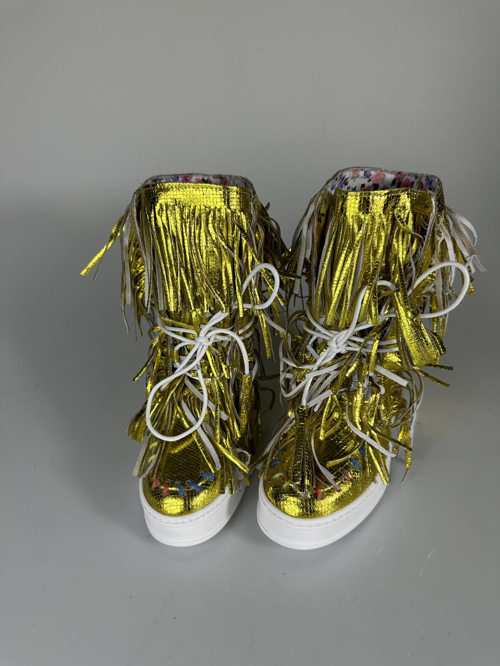 full up gold laminated yellow