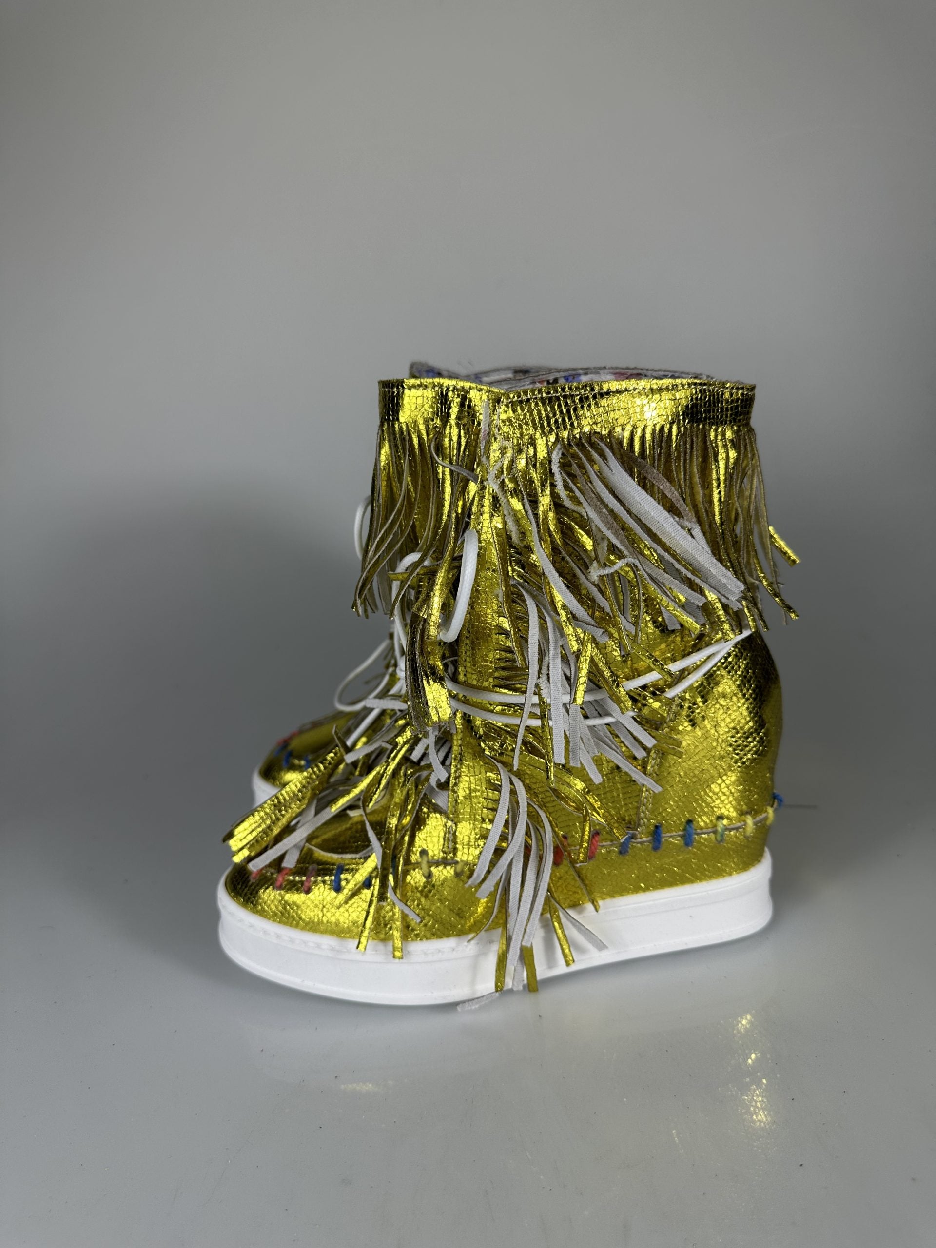 full up gold laminated yellow