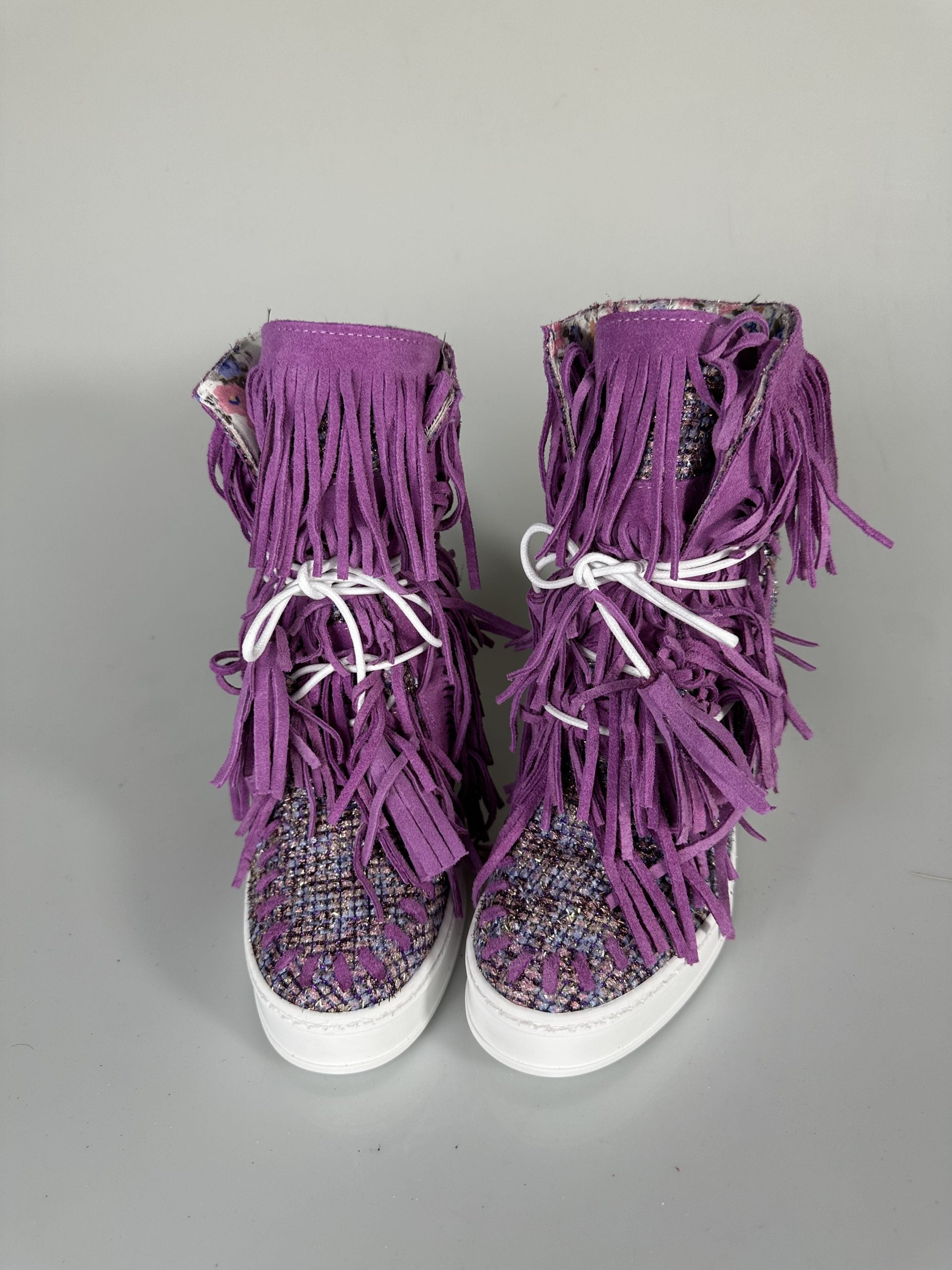 full up raffia multicolor rip pink