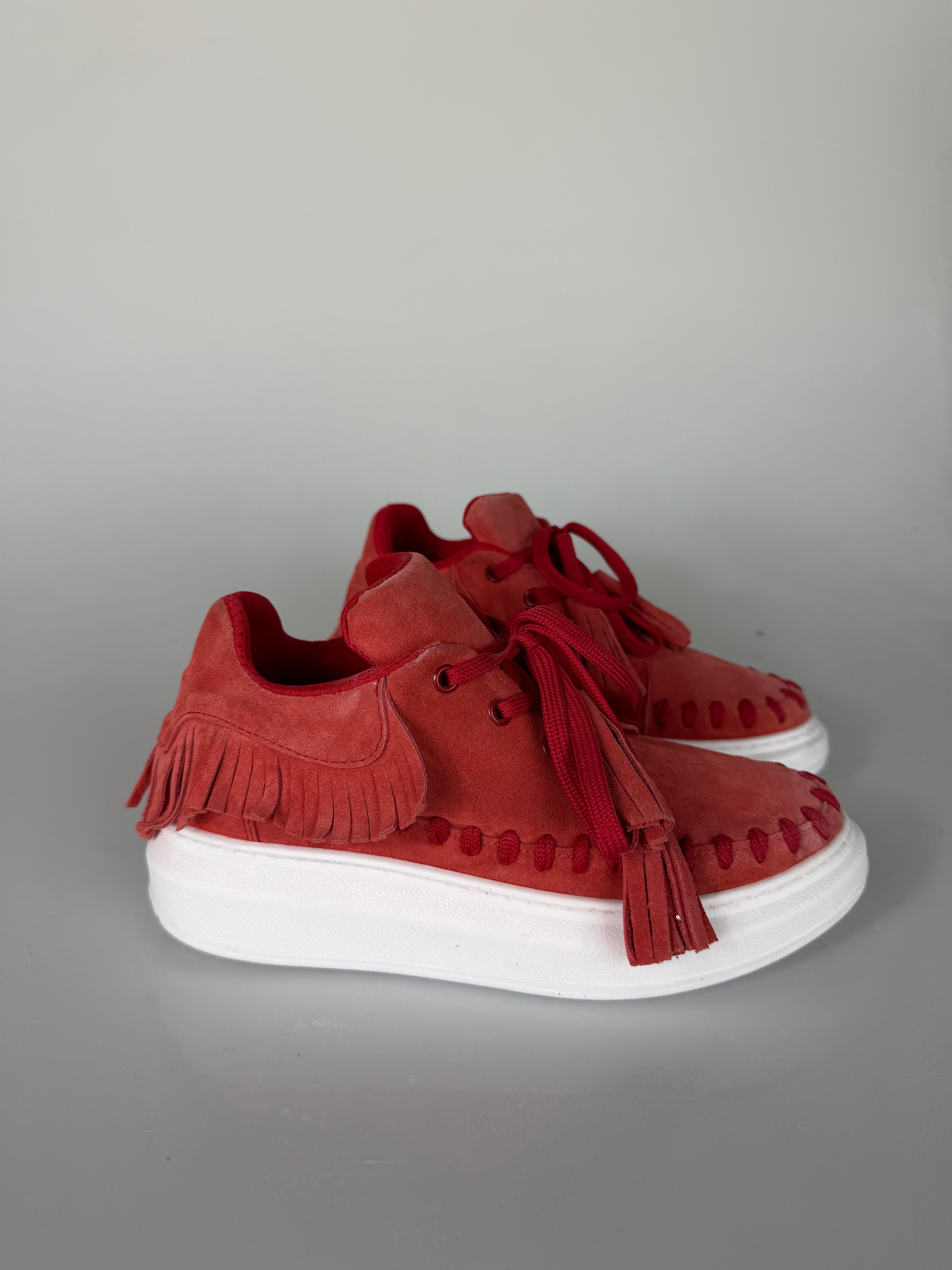 sneakers cam rosso