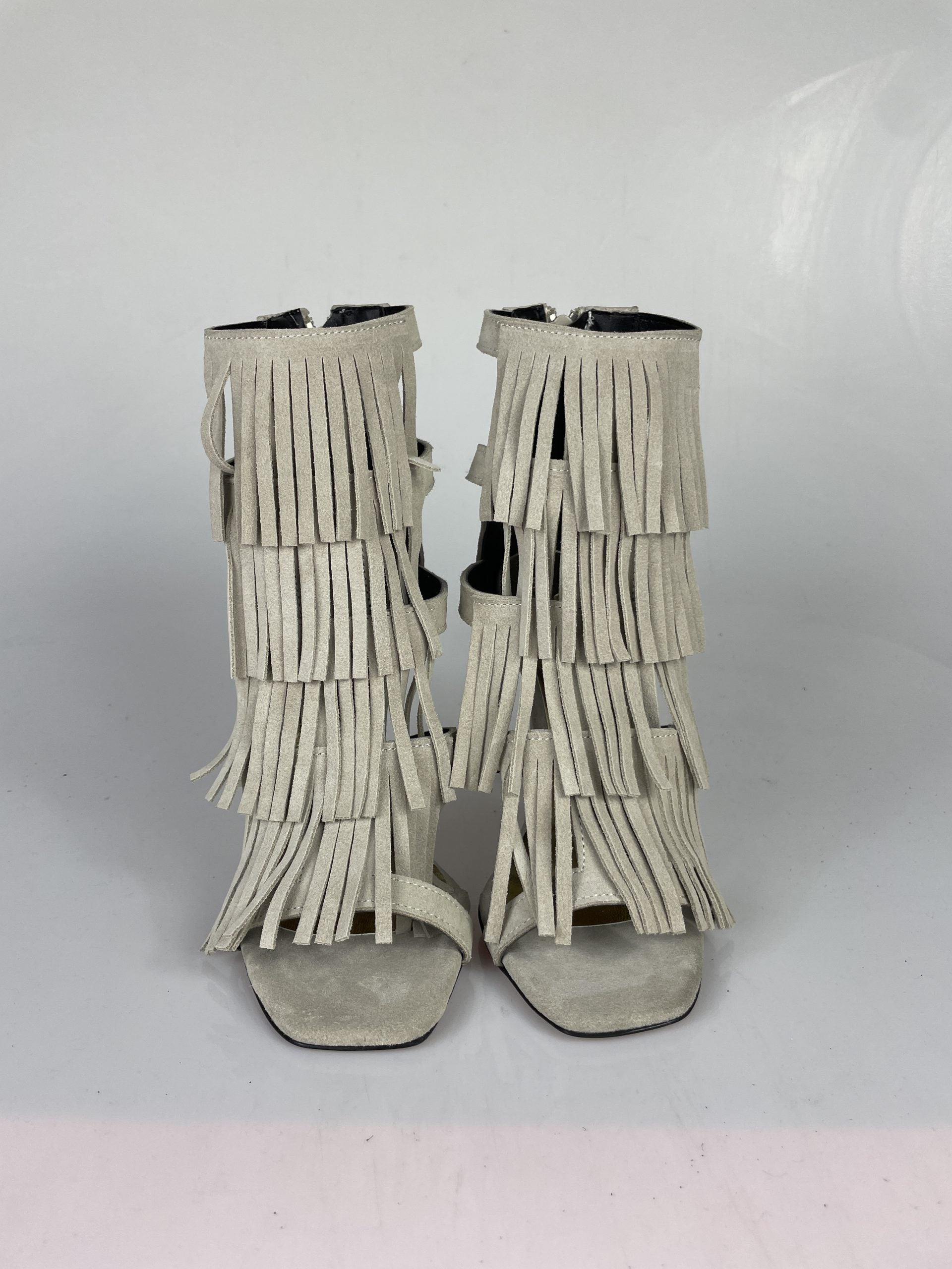 Aphrodite beige suede