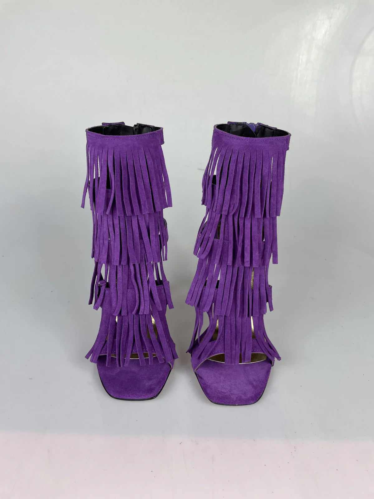 Aphrodite fuchsia suede