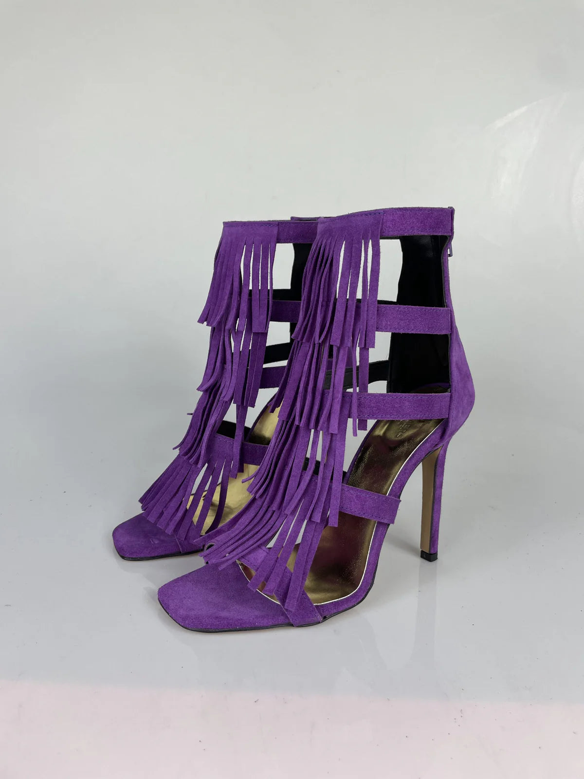 Aphrodite fuchsia suede