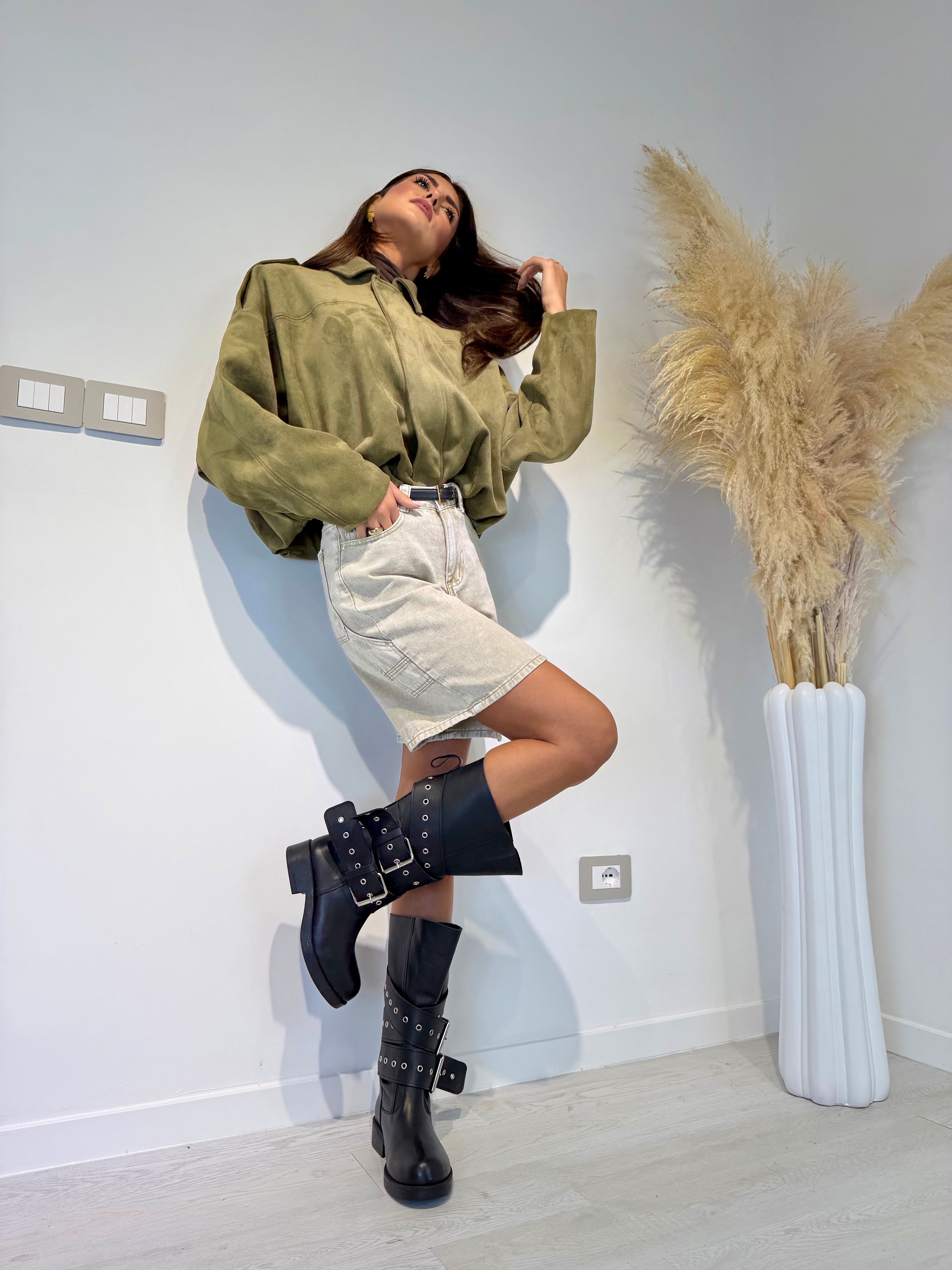 Harley vale cuero negro