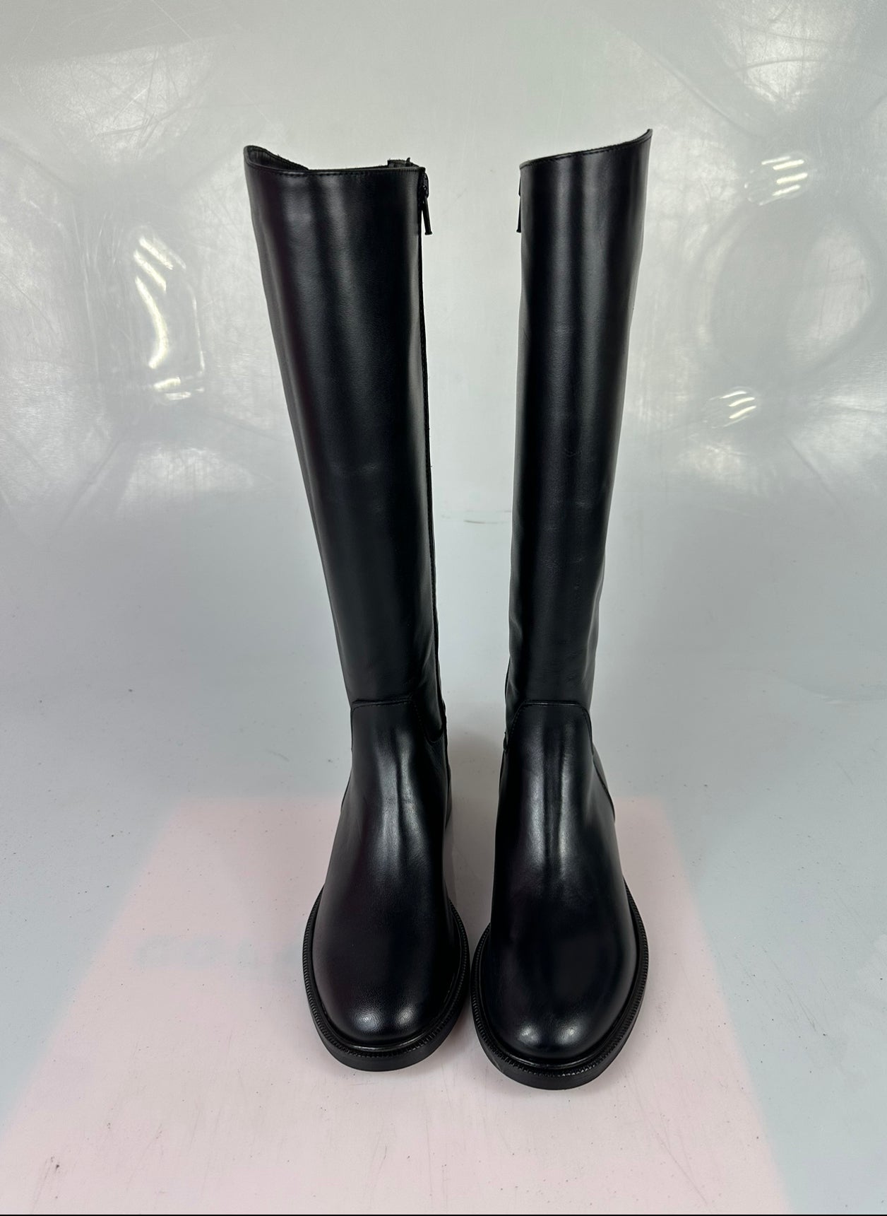 CALP07 black calfskin
