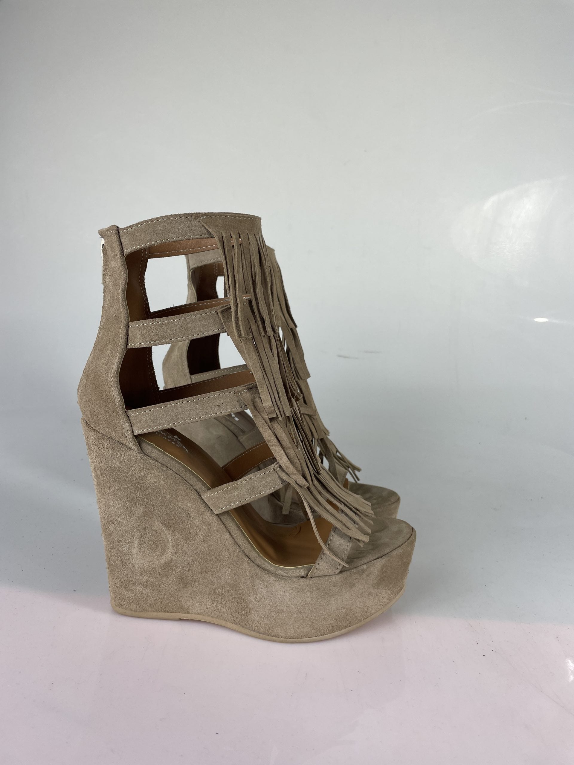 Carmensita afrodite camoscio beige