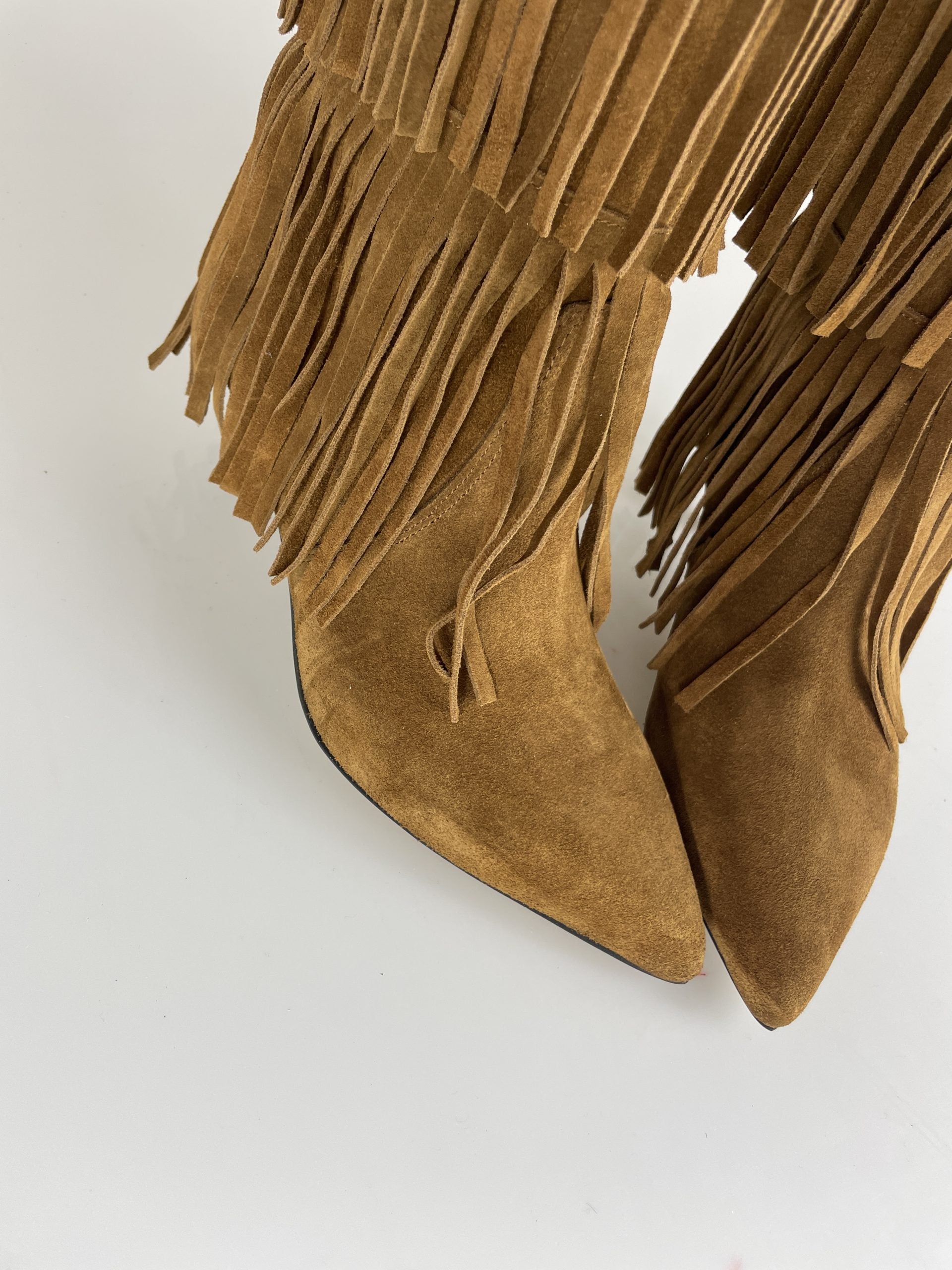 Flaminia suede leather