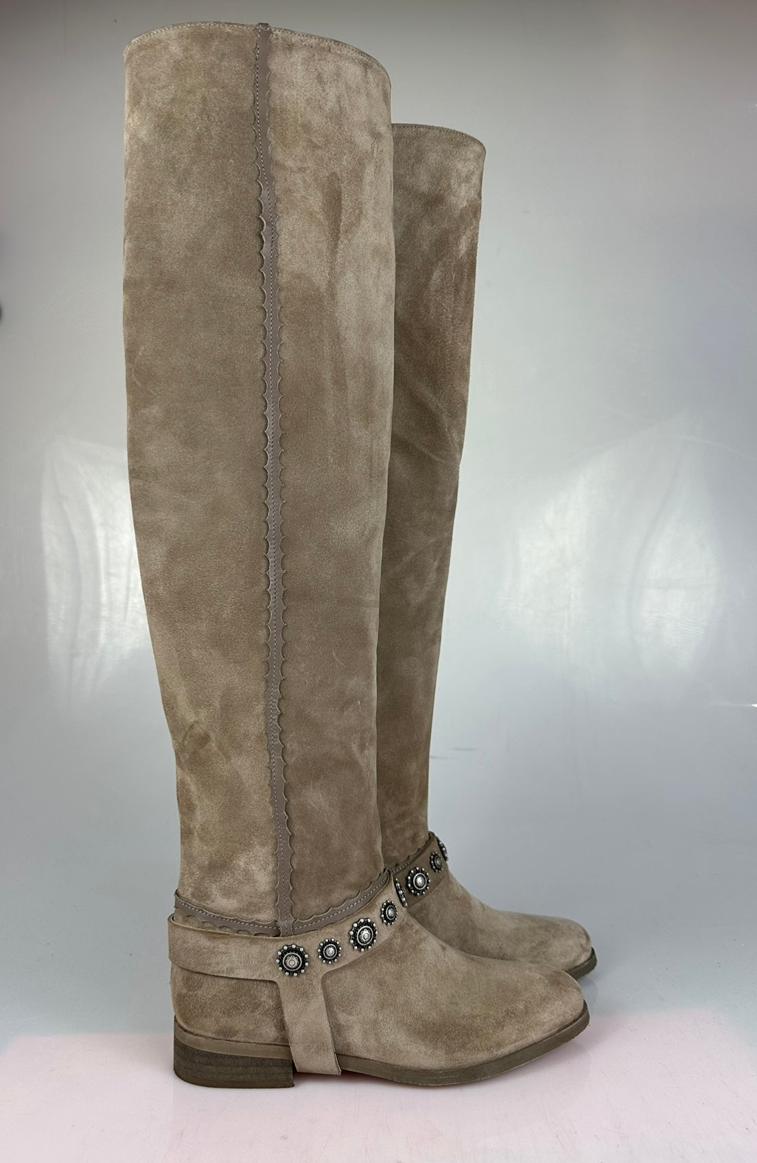Roma23 camoscio beige