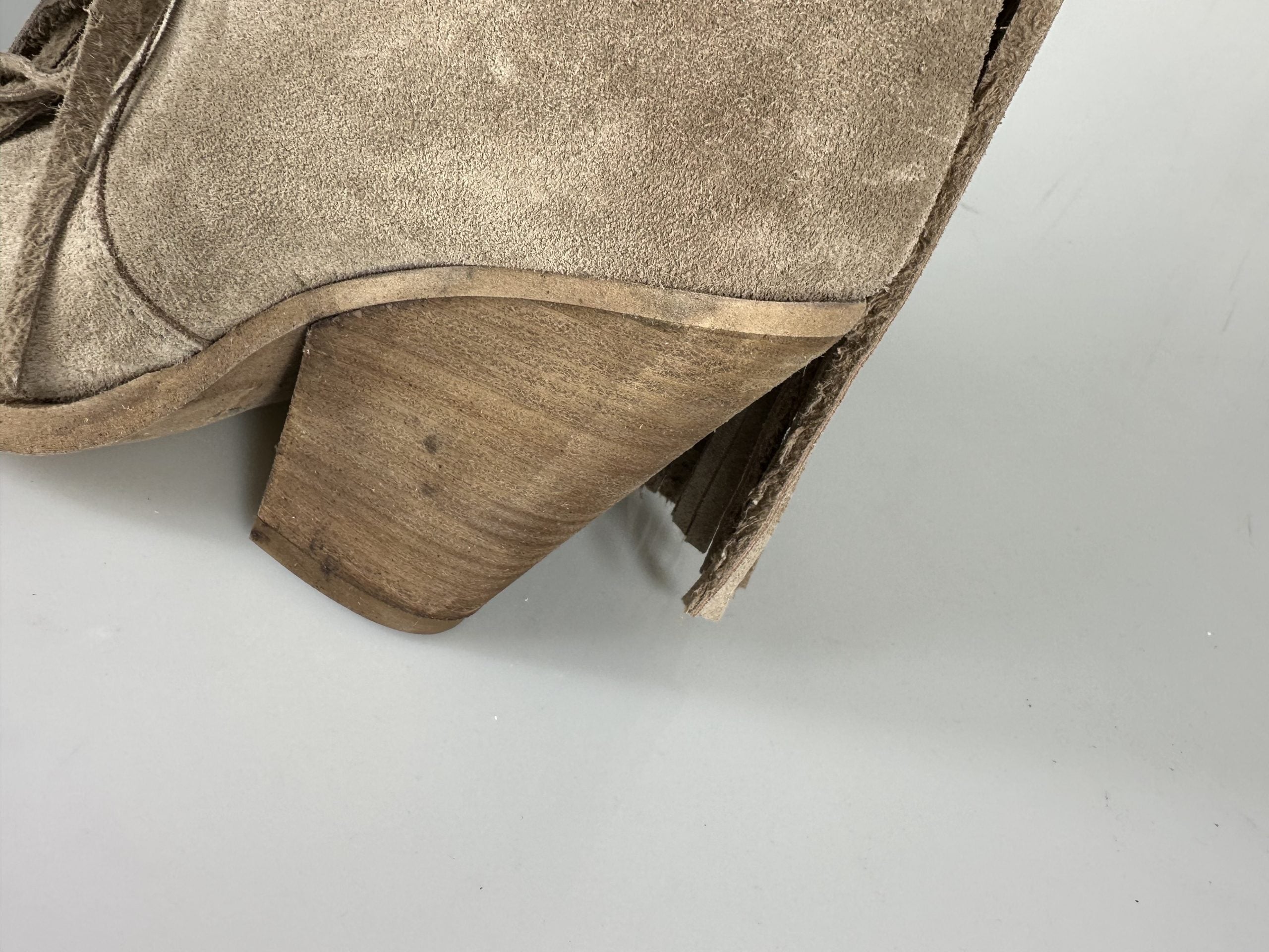 Gabriella Santhoo camoscio beige/ cuoio