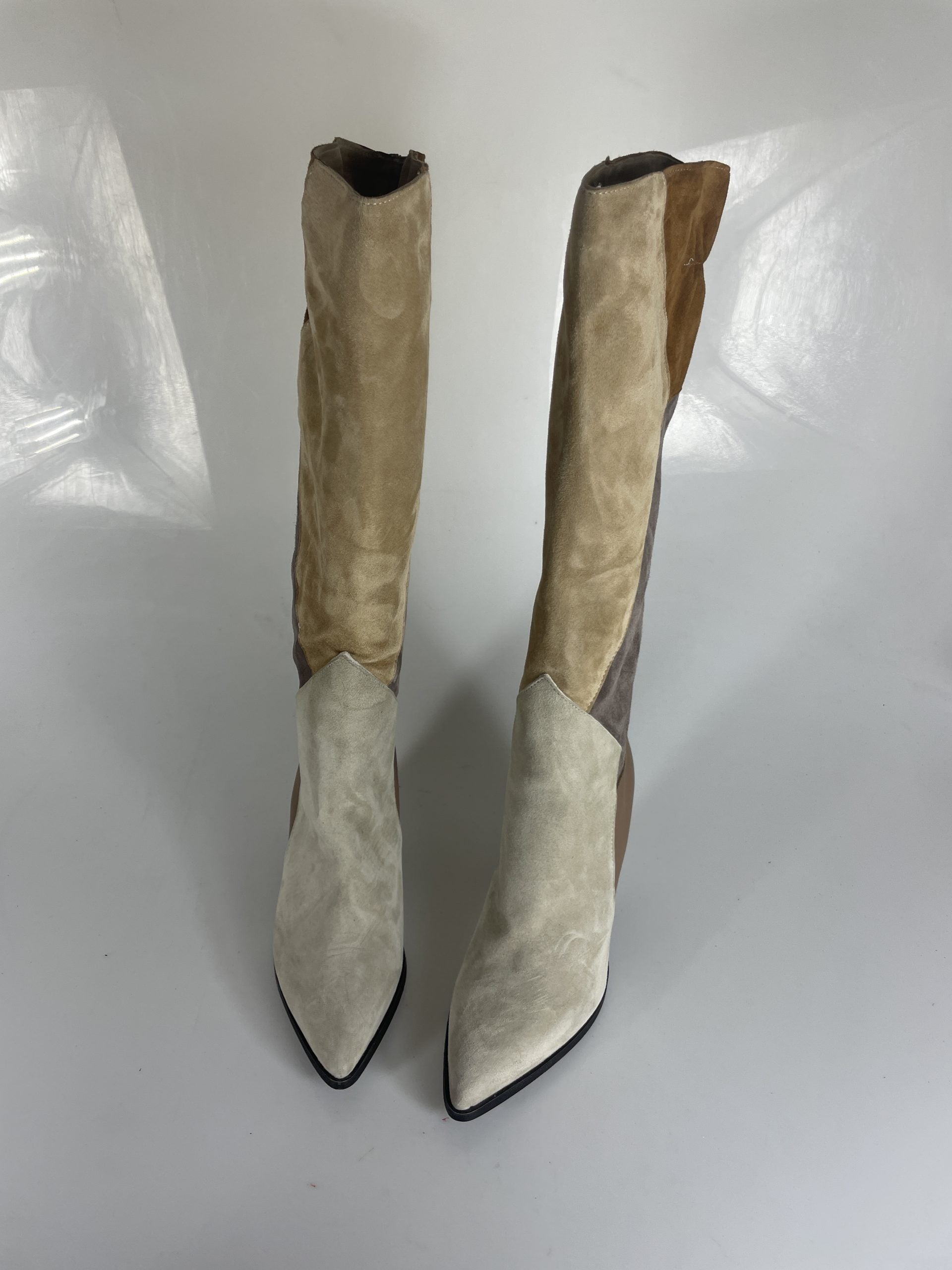 I31 tris beige cuoio panna