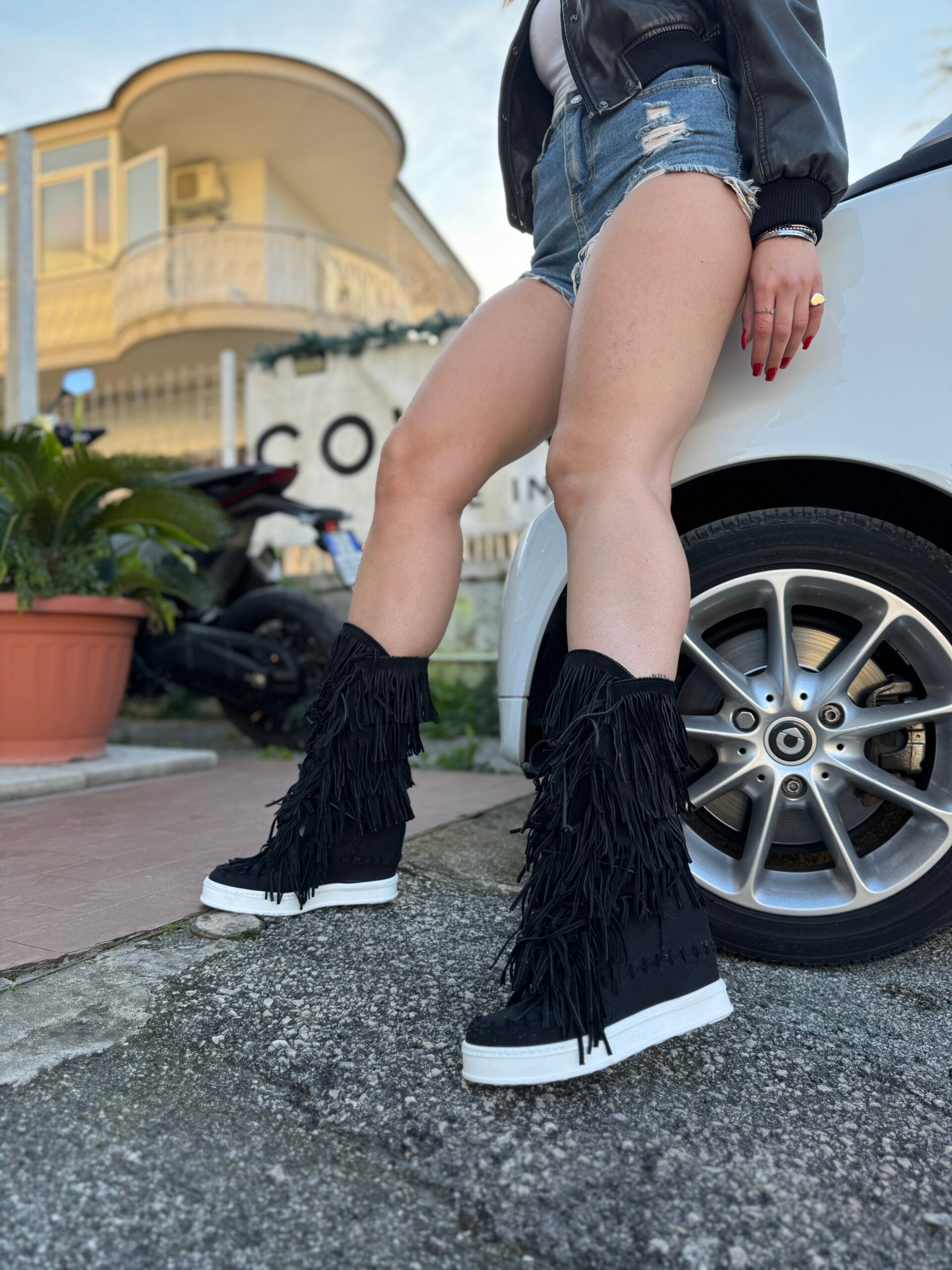 Regular Jersey rip cam black 2024