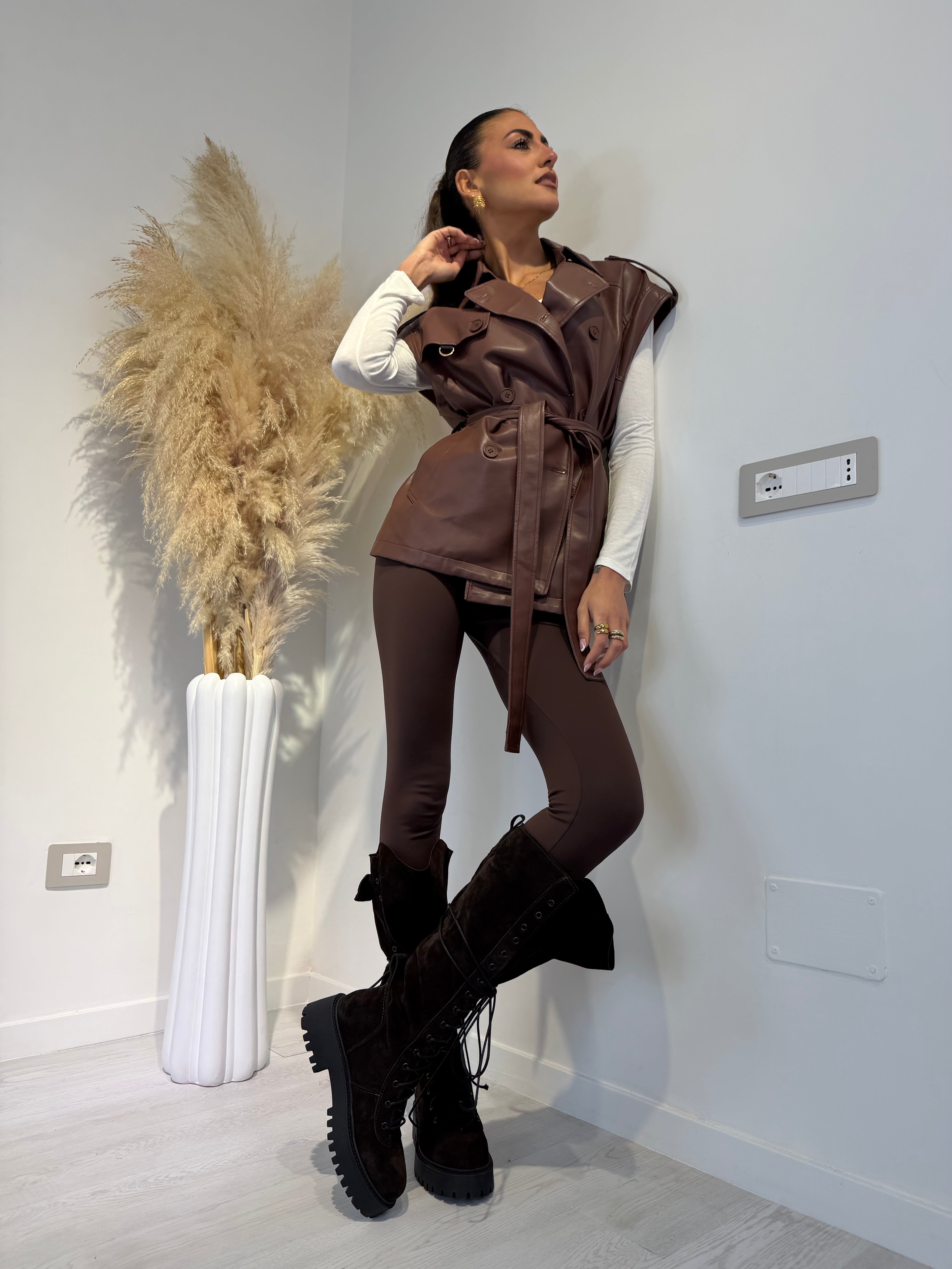 Anfibio ginny al ginocchio cam t moro