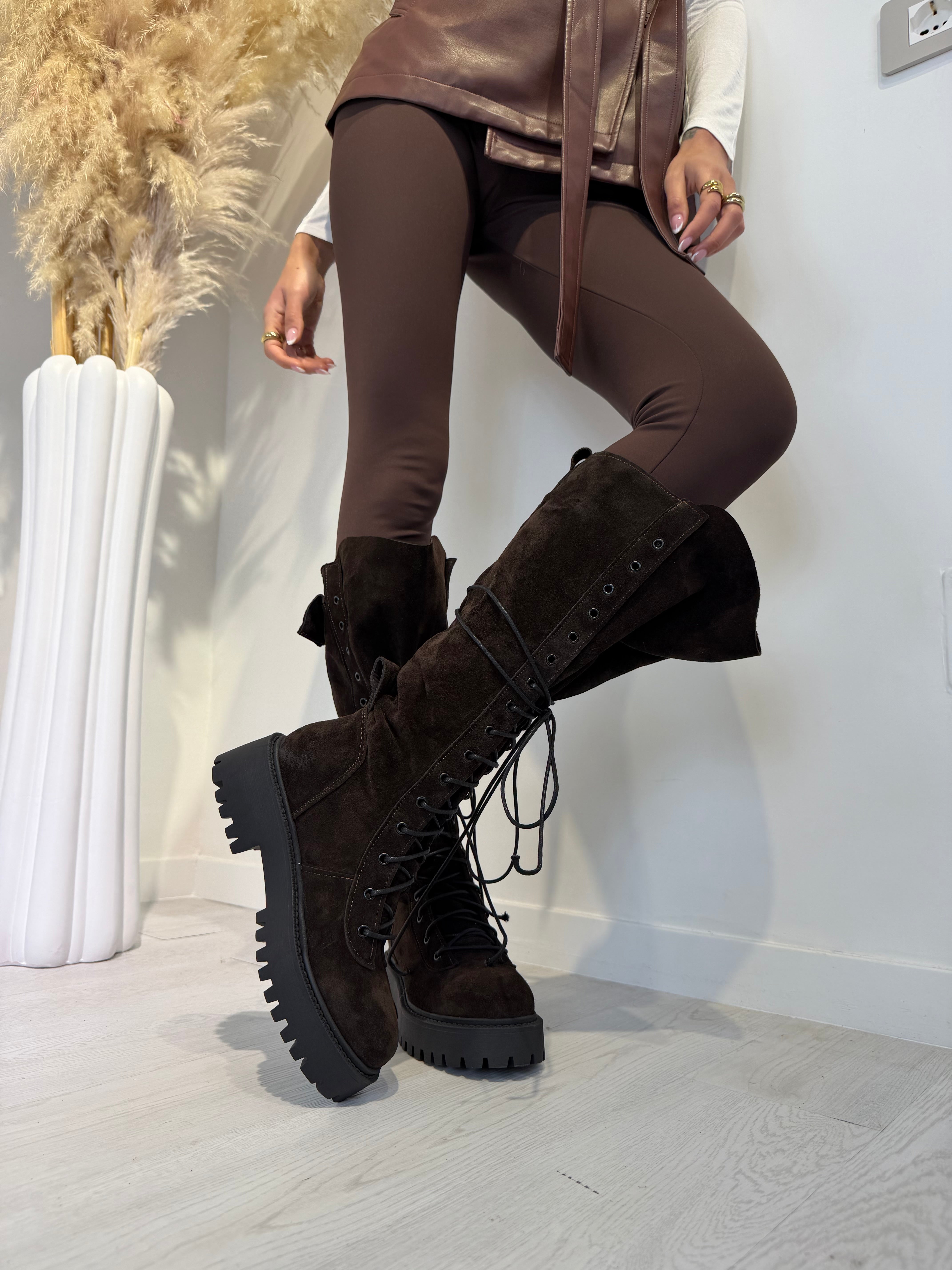 Anfibio ginny al ginocchio cam t moro