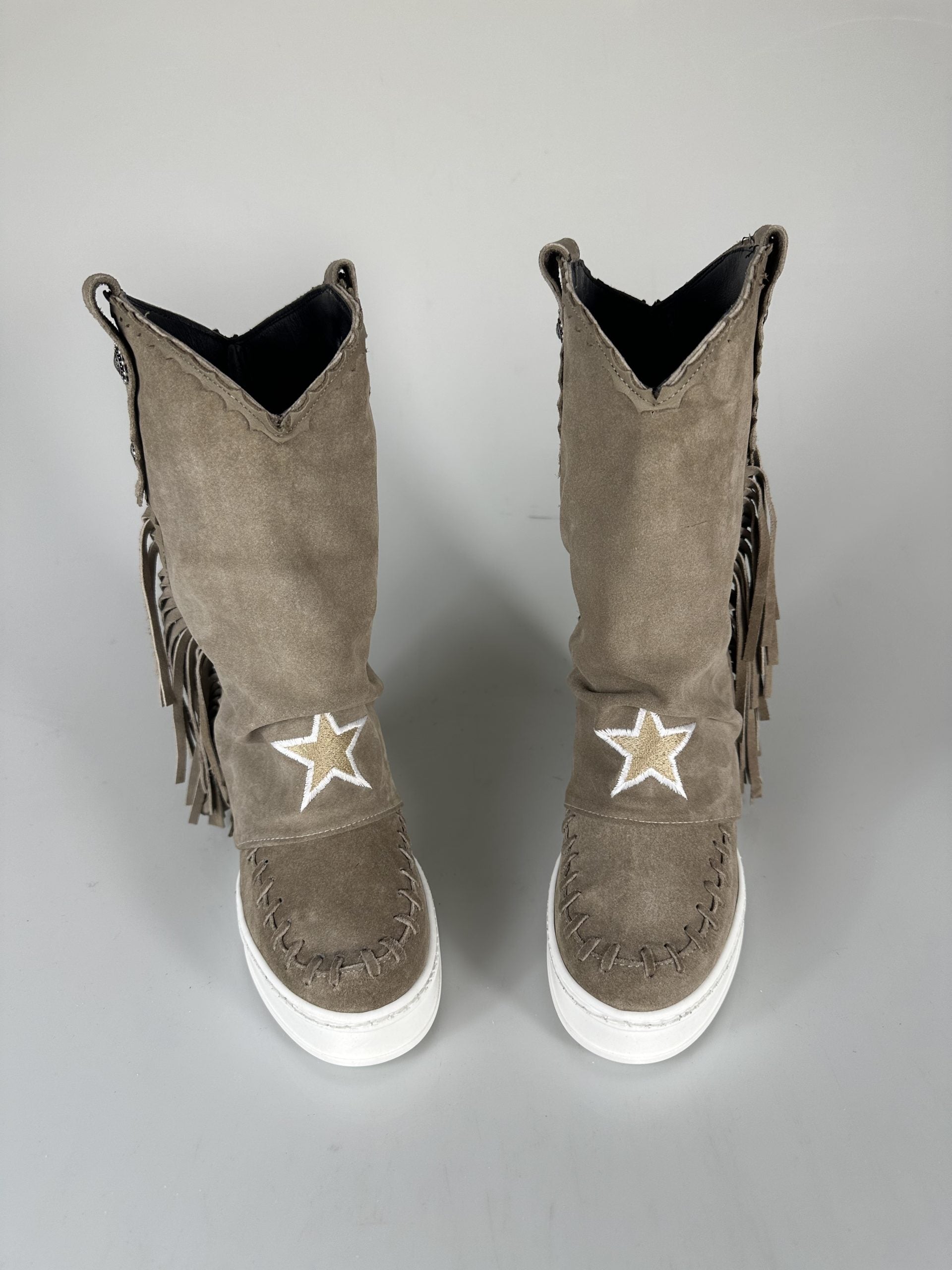 Full up 69 Euphoria mid beige suede