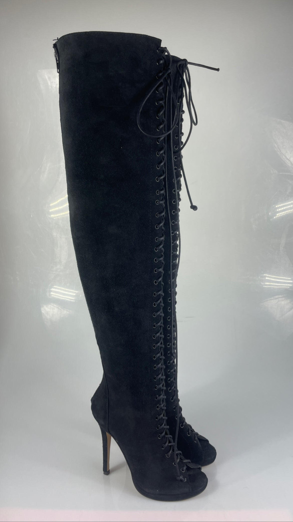 Miriana black suede