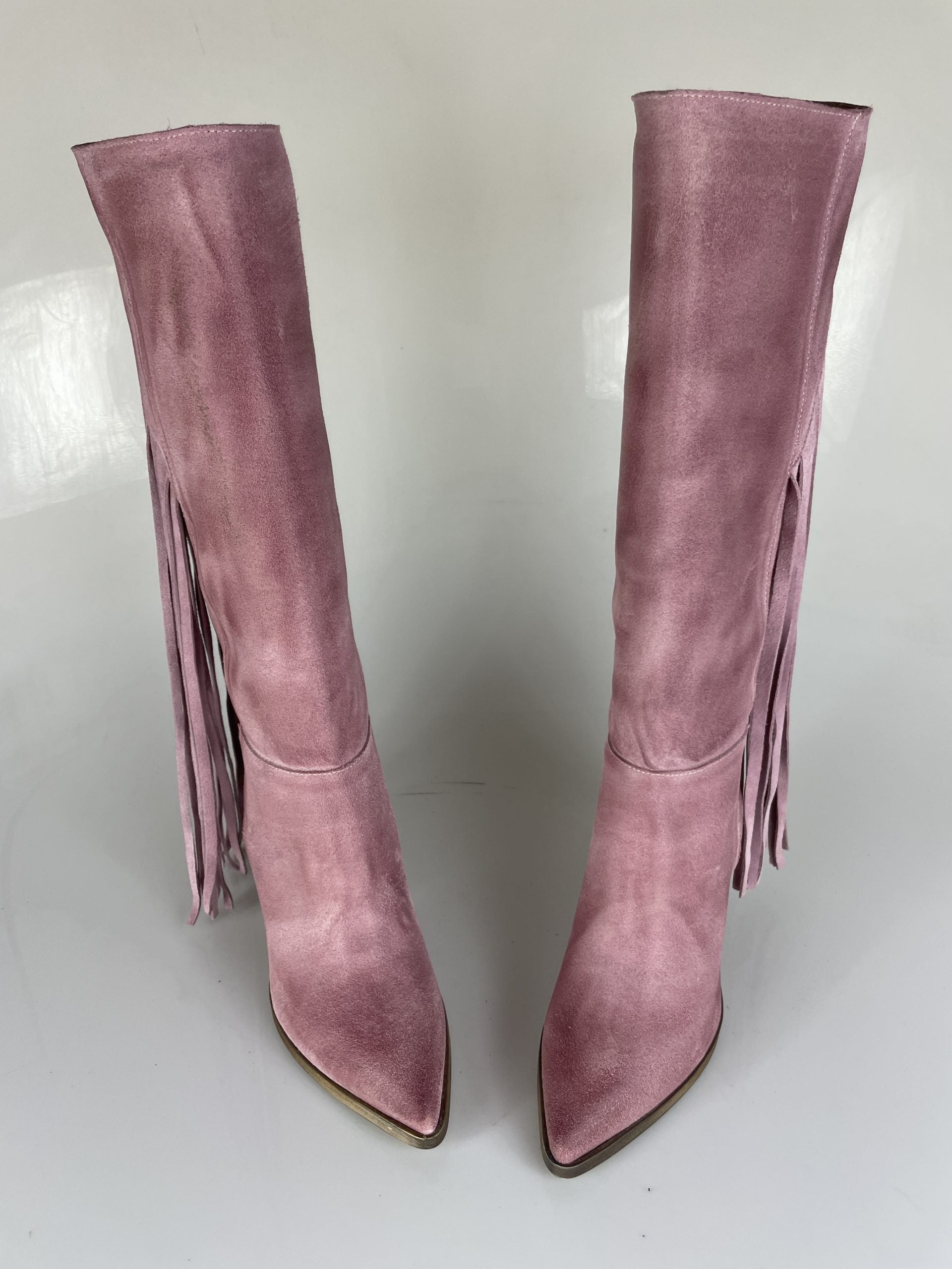 Camperos Cesare pink suede 
