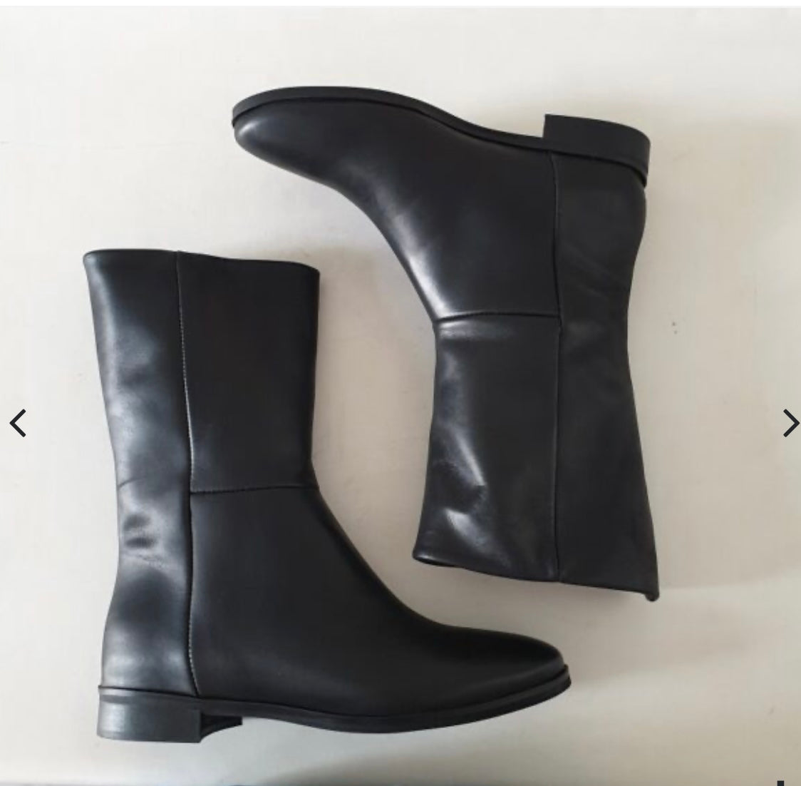 Francesca 5 black leather