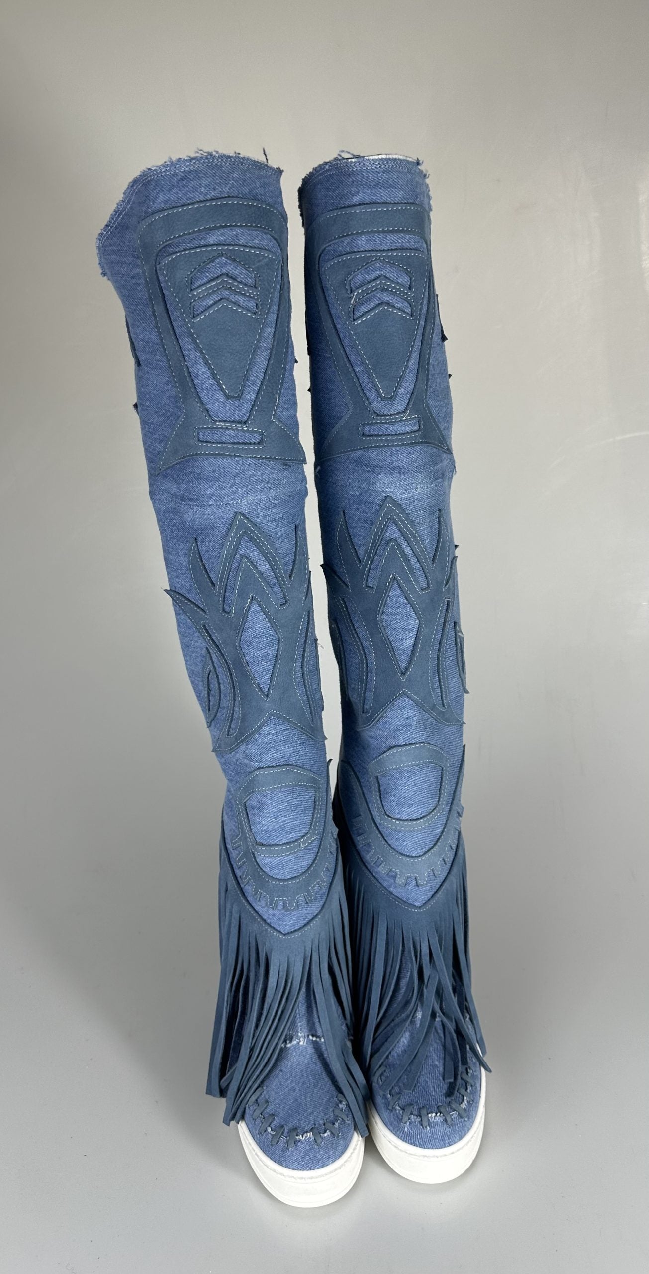 Santhoo jeans / cam turchese