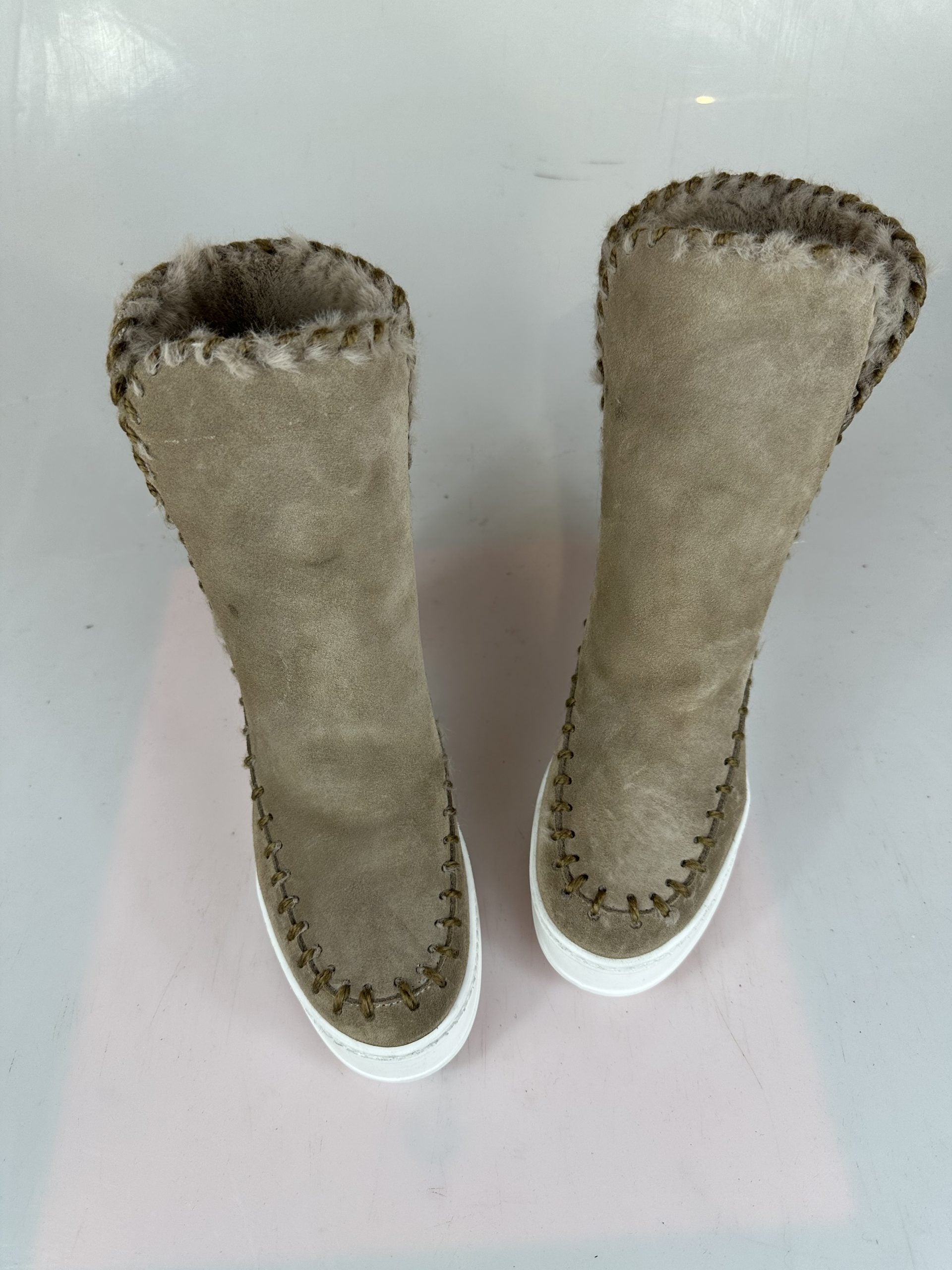 Louu cam beige pile beige