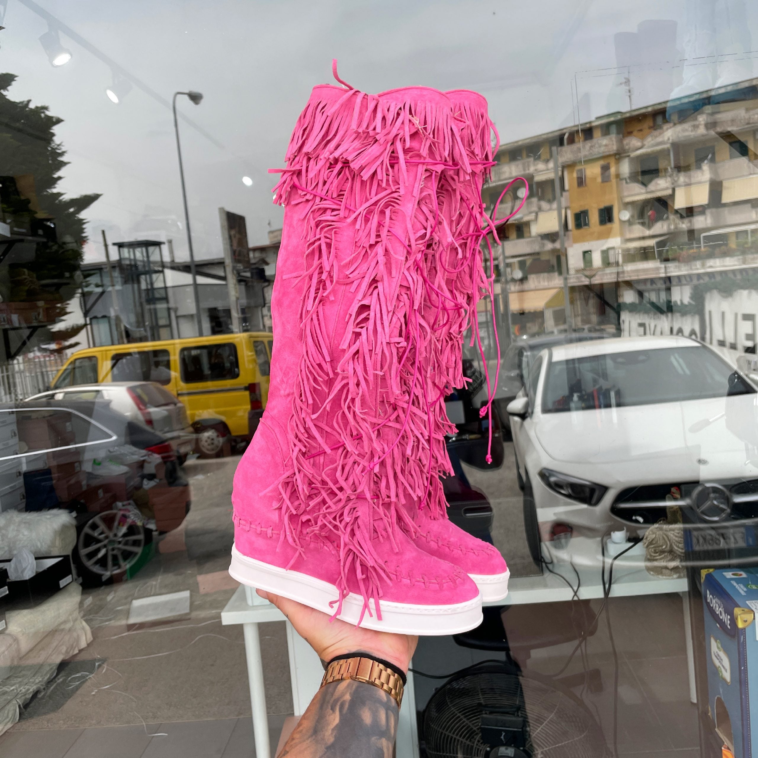 Ante fucsia Anthony