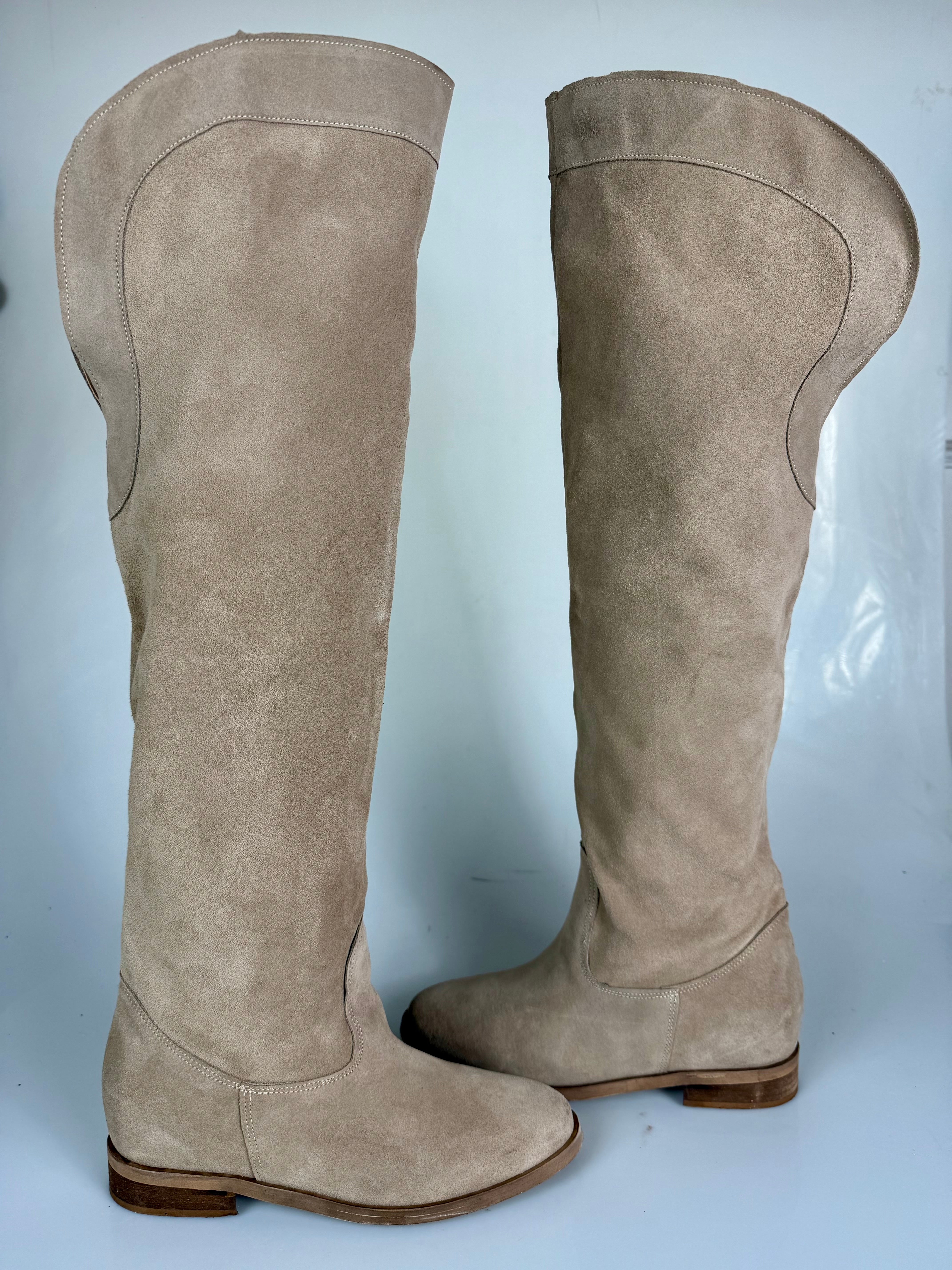 Furia zeppa interna camoscio taope