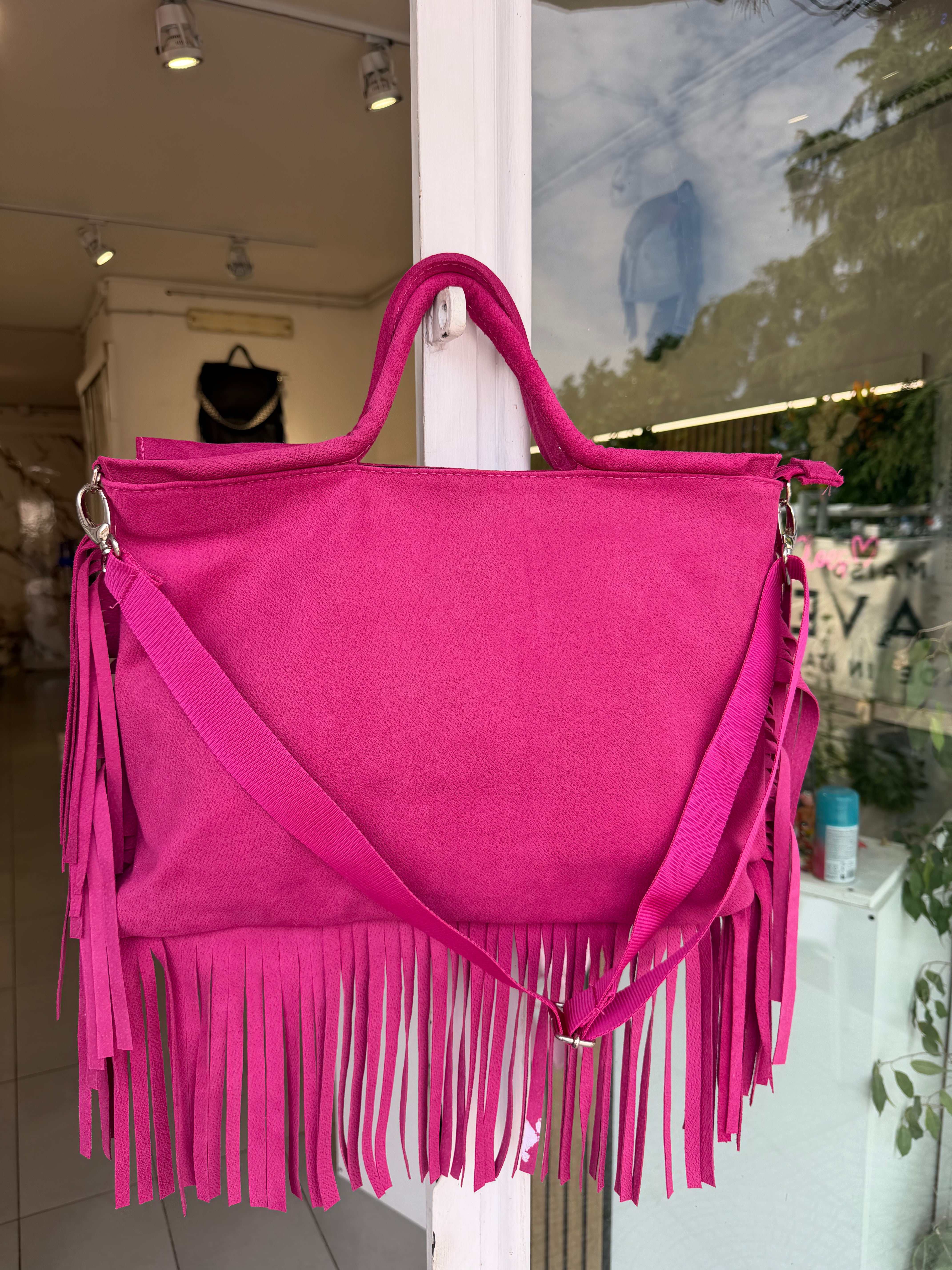 Jumbo pelle fuxia