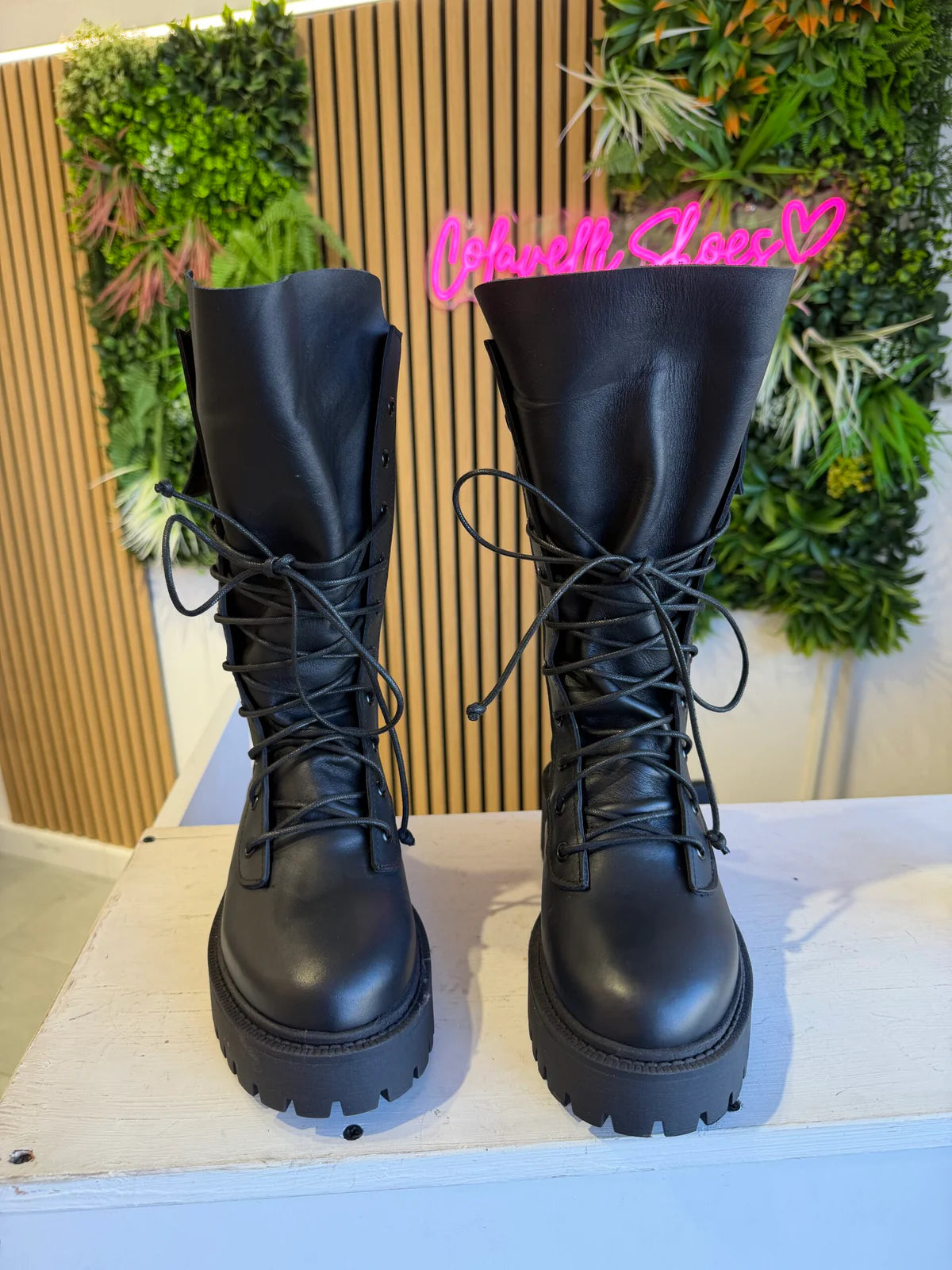 Anfibio ginny pelle nero