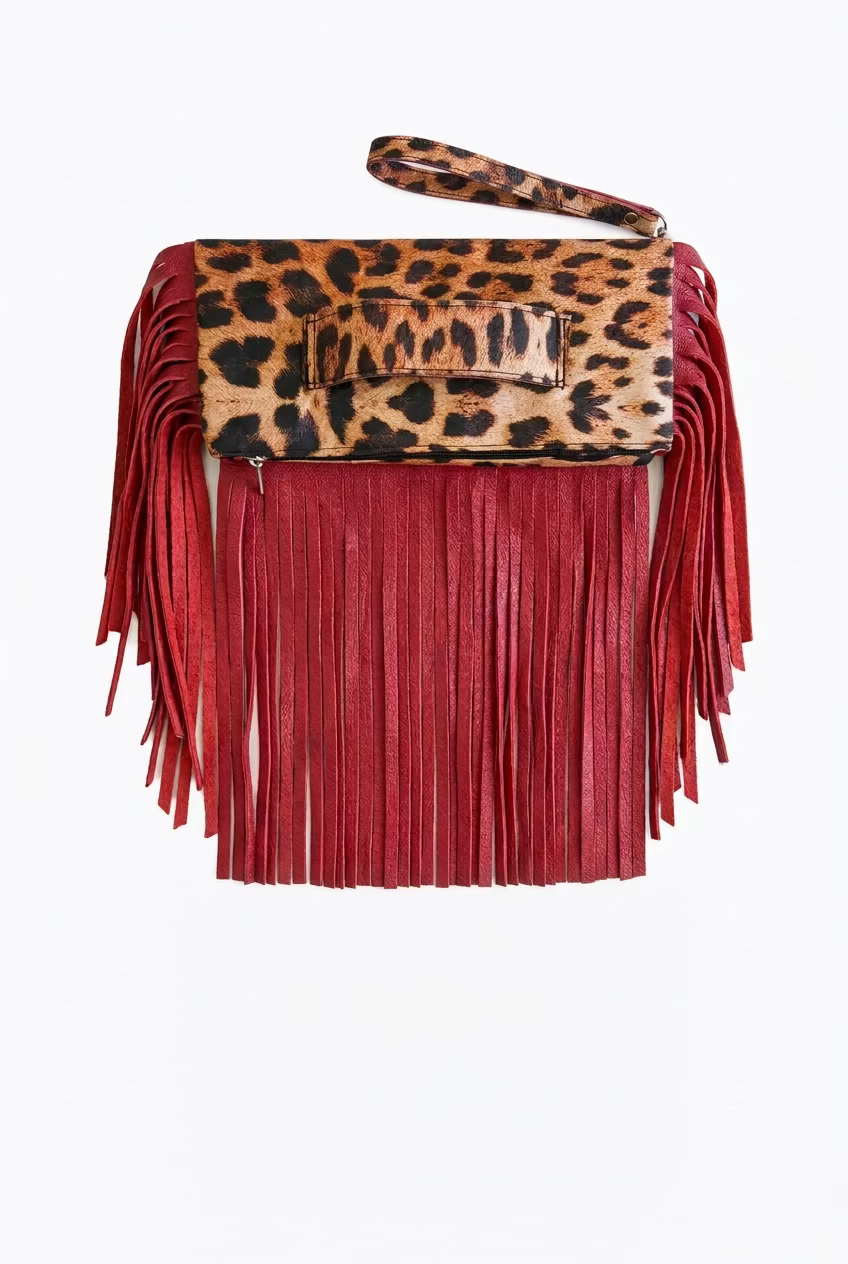 Miami bag maculato rip rosso