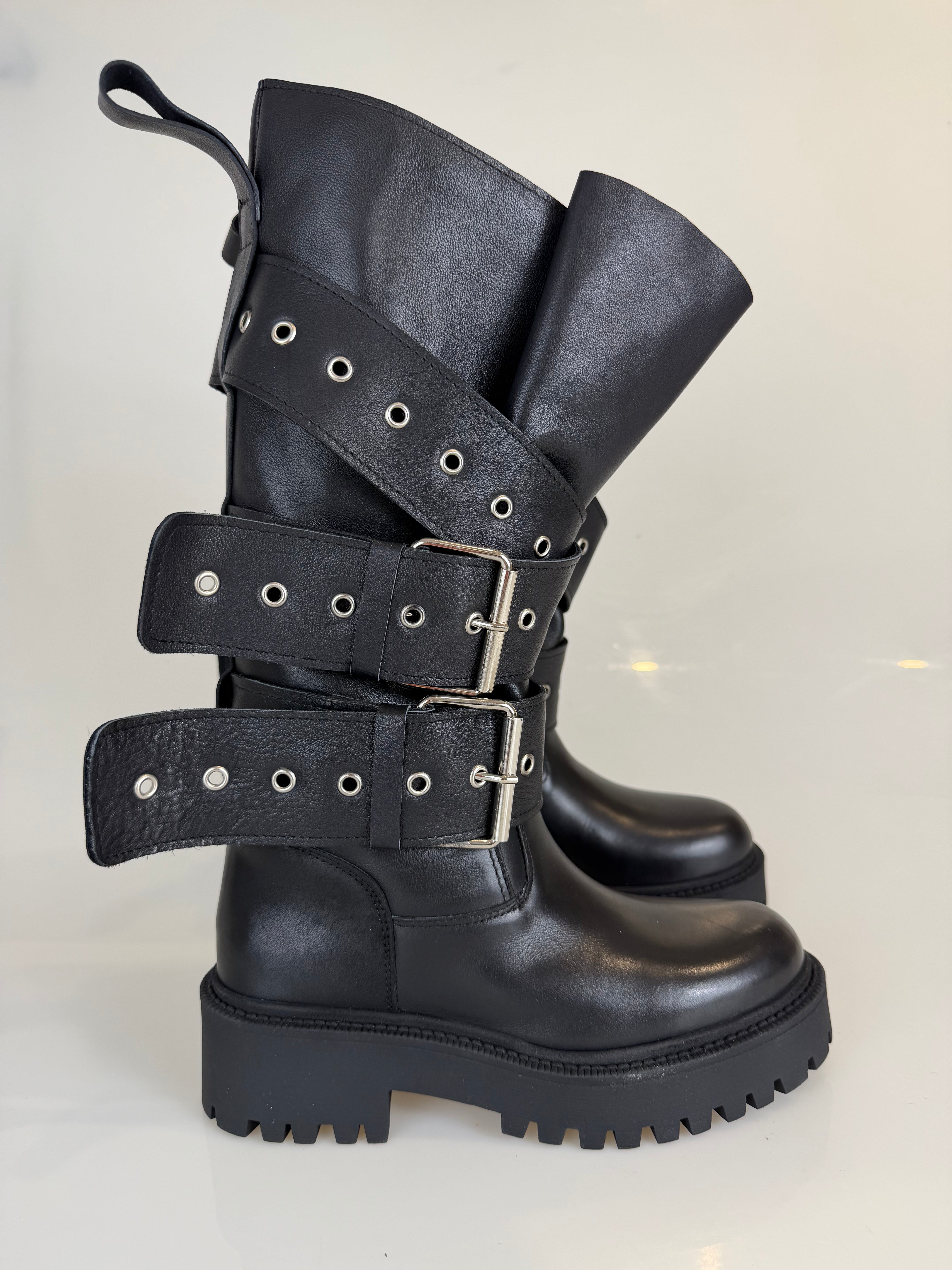 Anfibio Ginny pelle nero