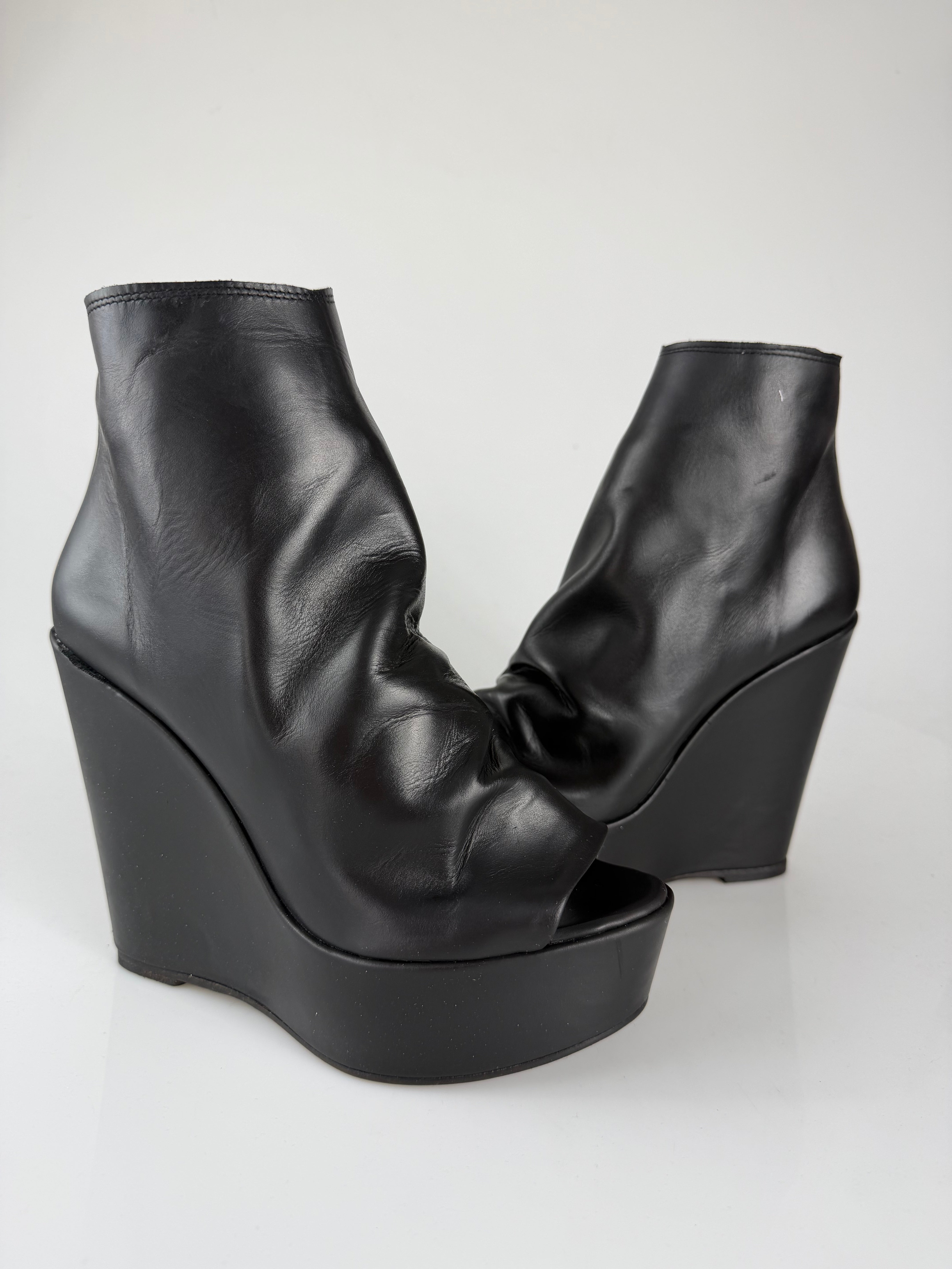 Carmensita back pelle  nero