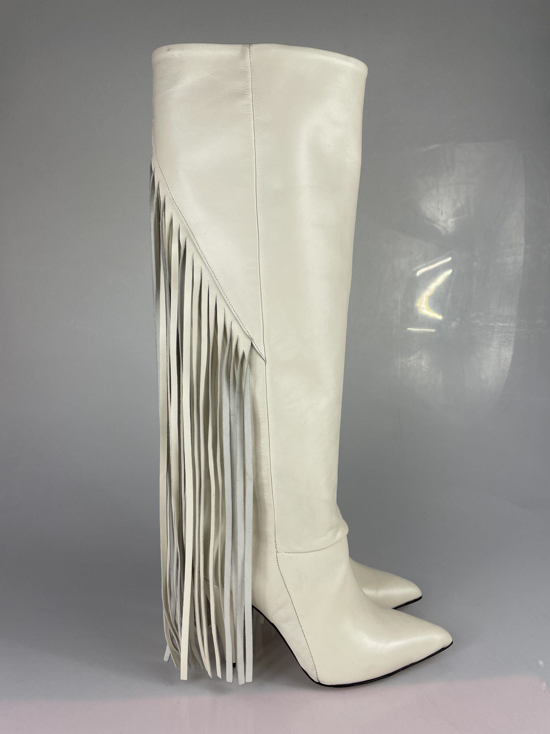 Cesare 1571 cream leather