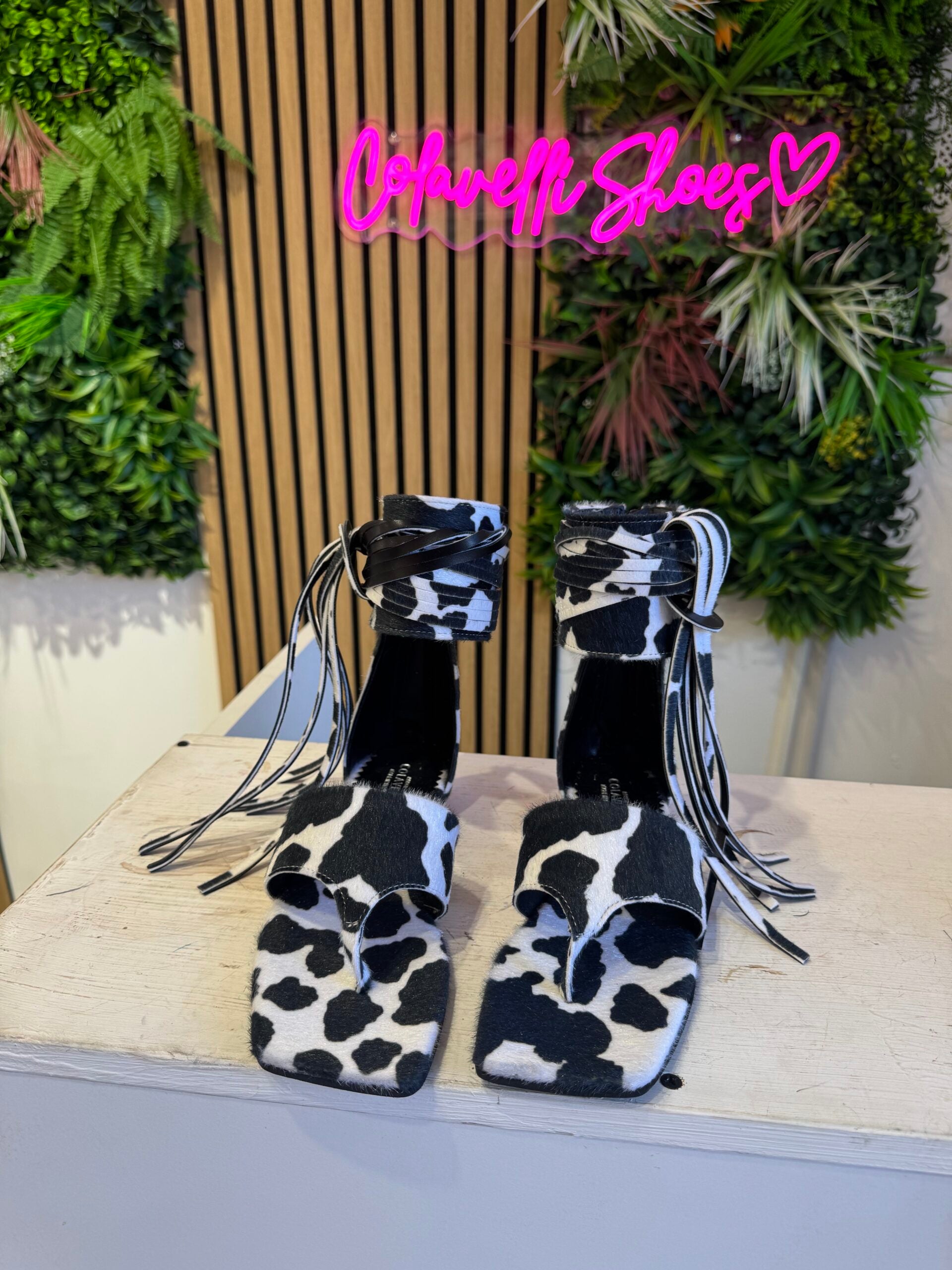 Posy jeffry mucca bianco nero