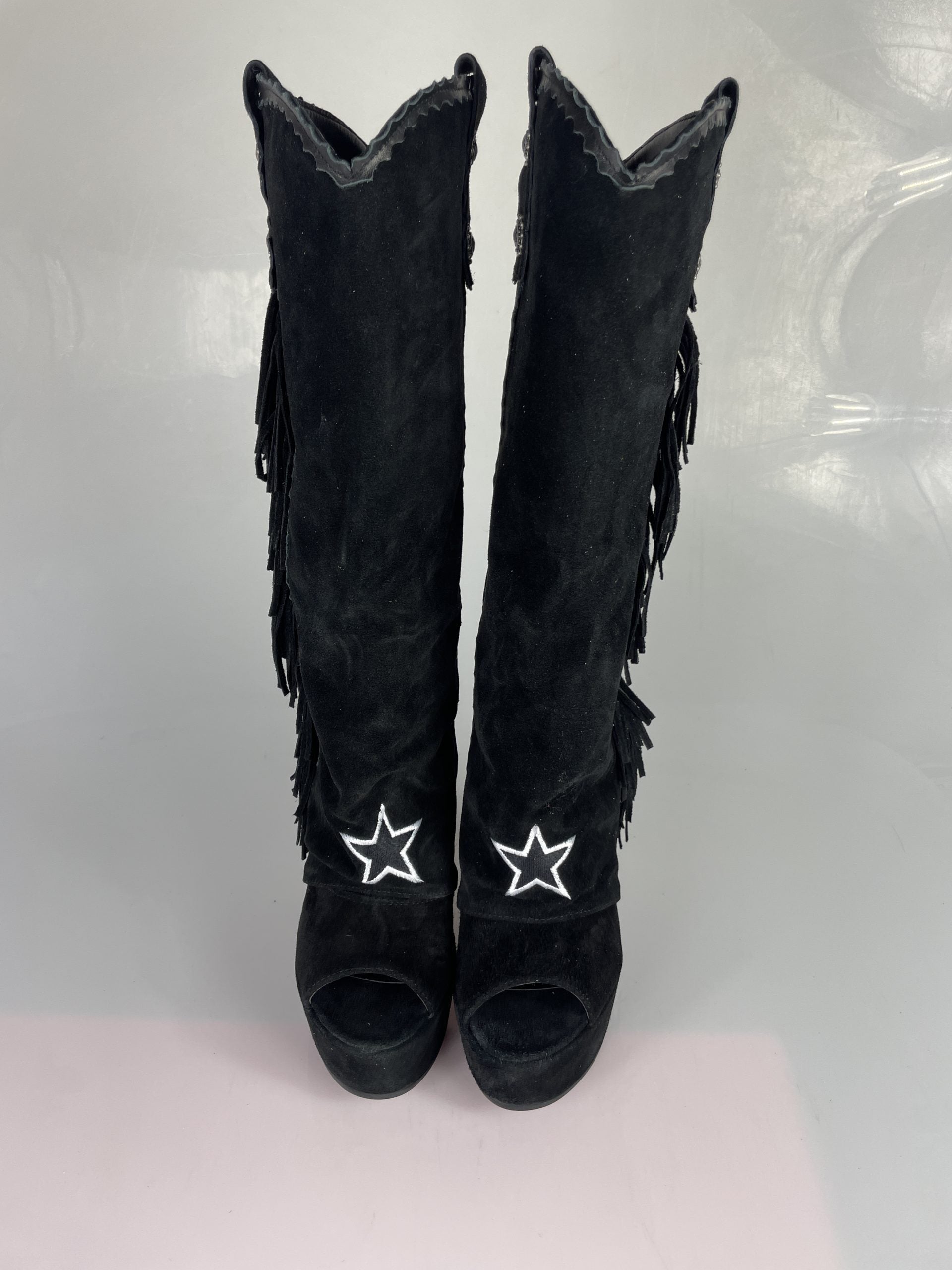 Carmensita euphoria black suede