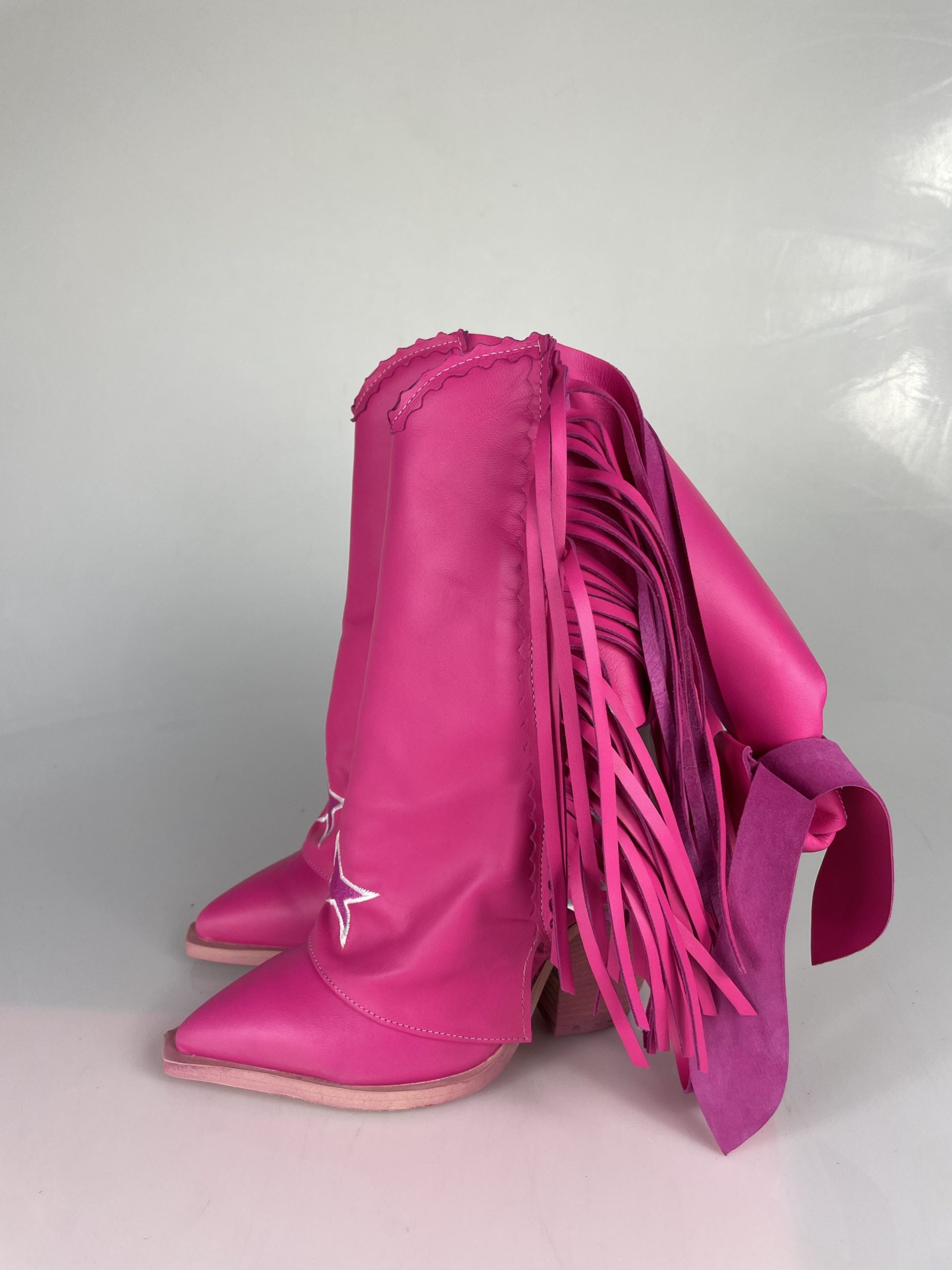 Euphoria Sabó fuchsia leather