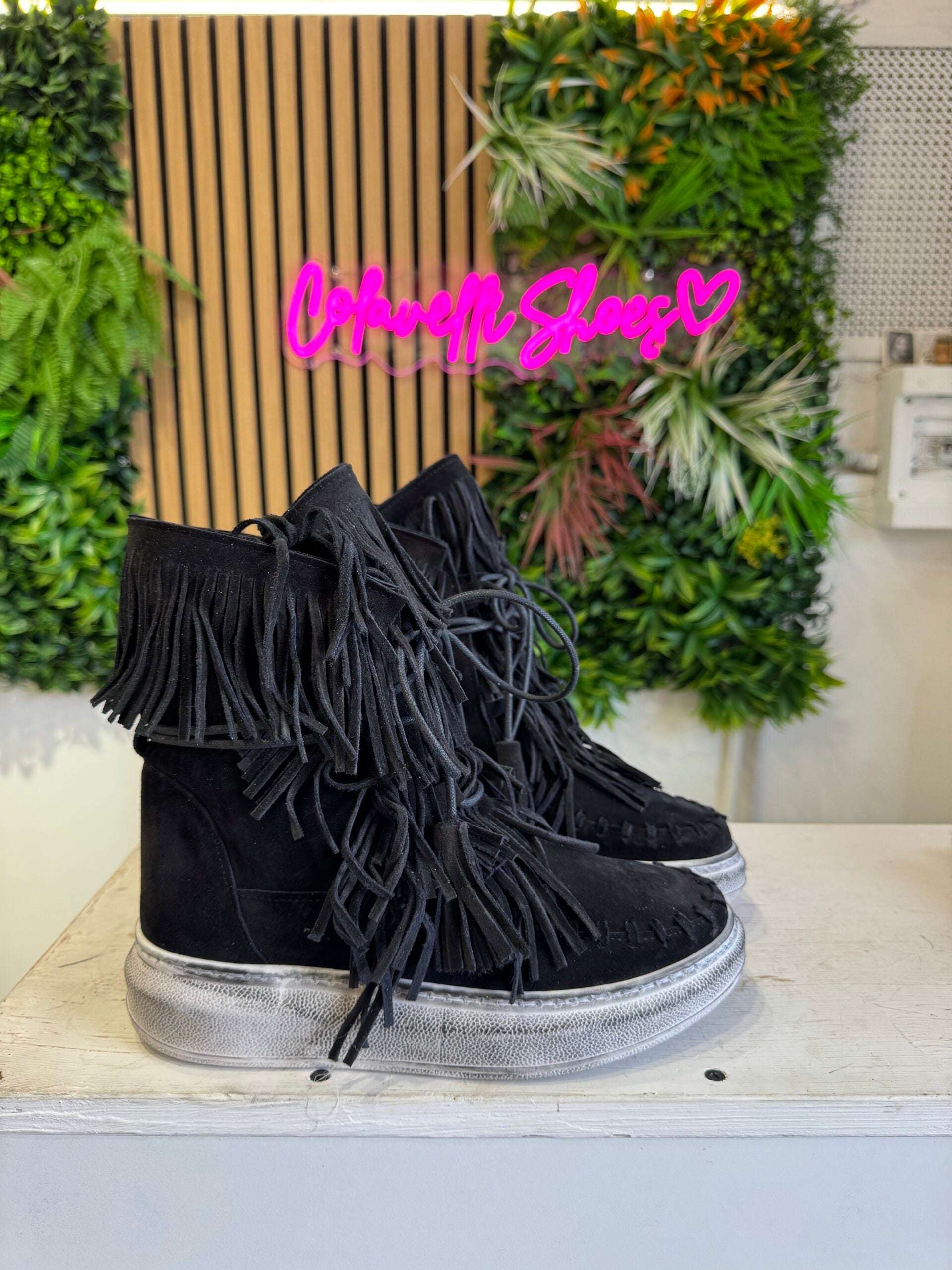 Full up neo top camoscio