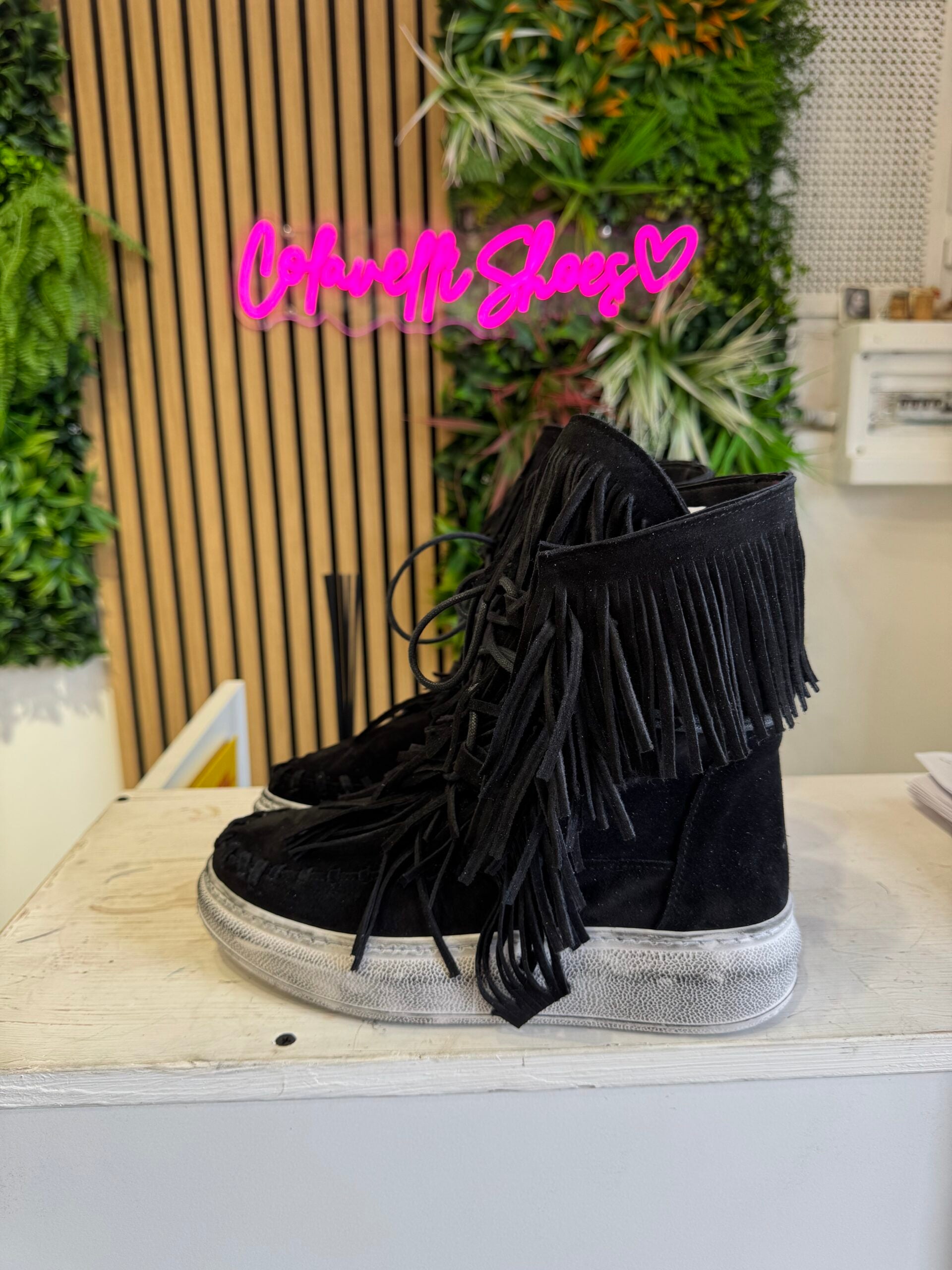 Full up neo top camoscio