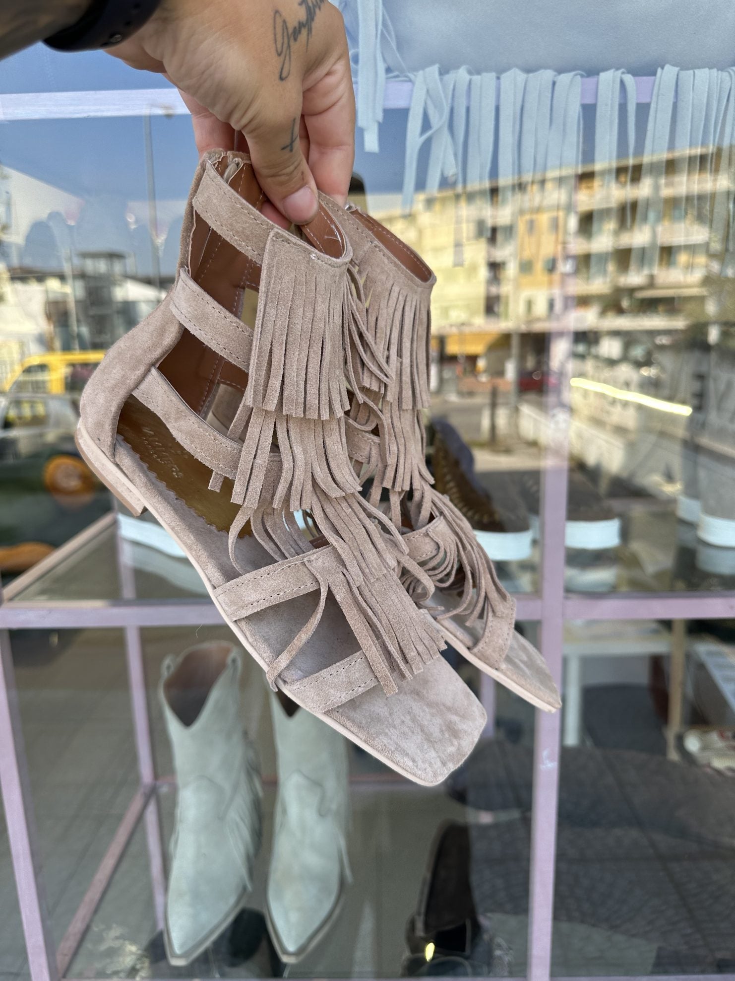 Treviso sandalo beige