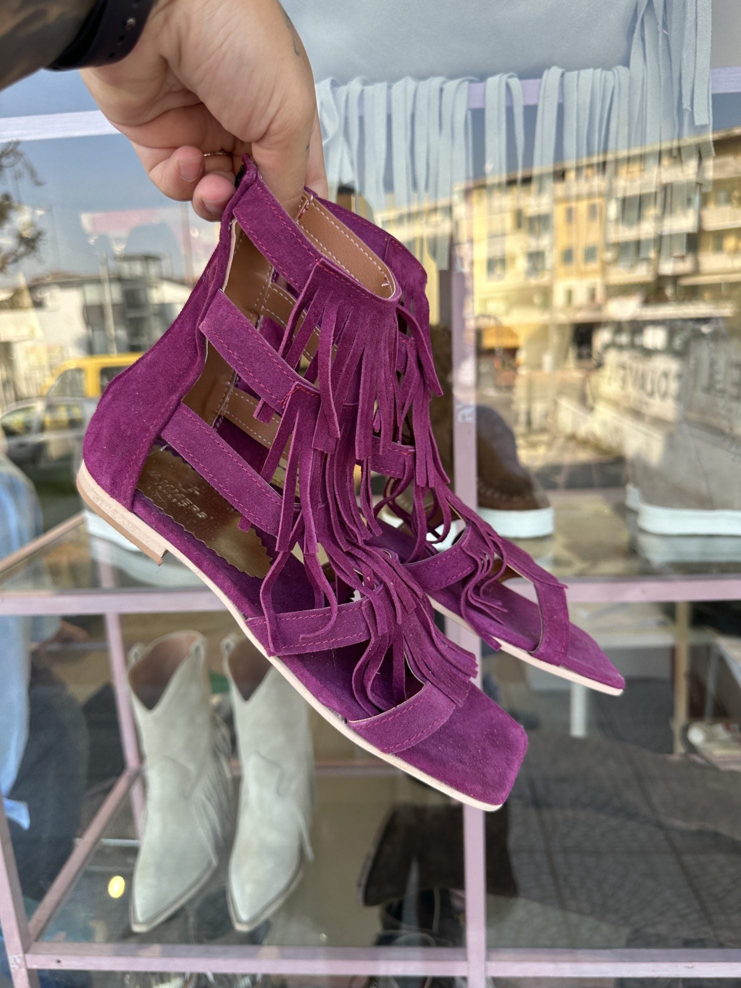 Treviso sandalo viola