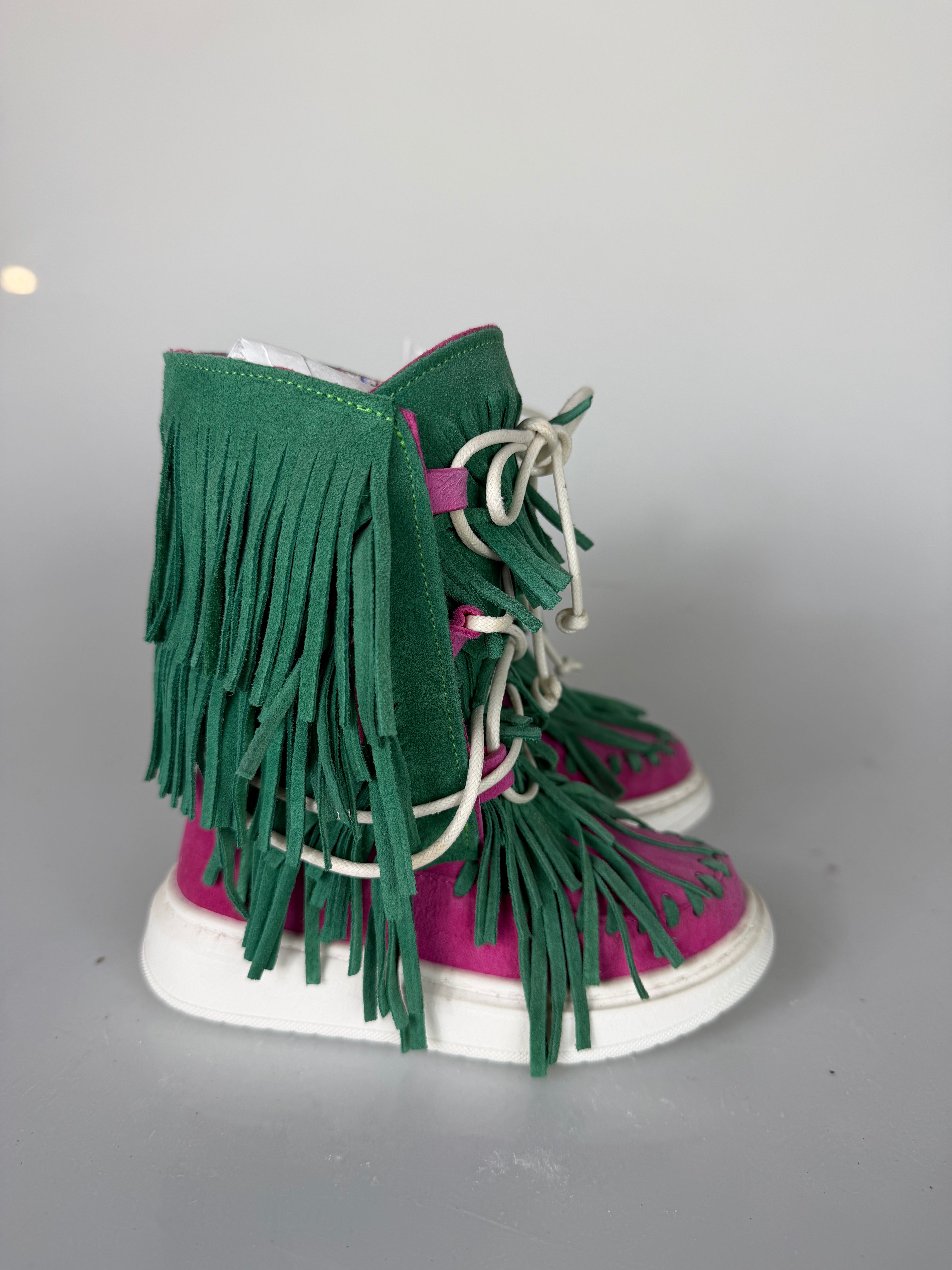 Regolar baby fuxia rip verde